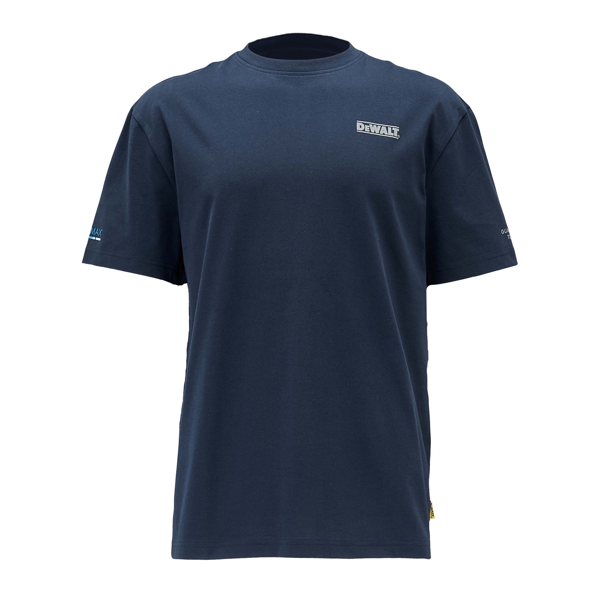 slide 1 of 4, DEWALT Men's Blue Knit Short sleeve Graphic T-shirt ( Large ), 1 ct