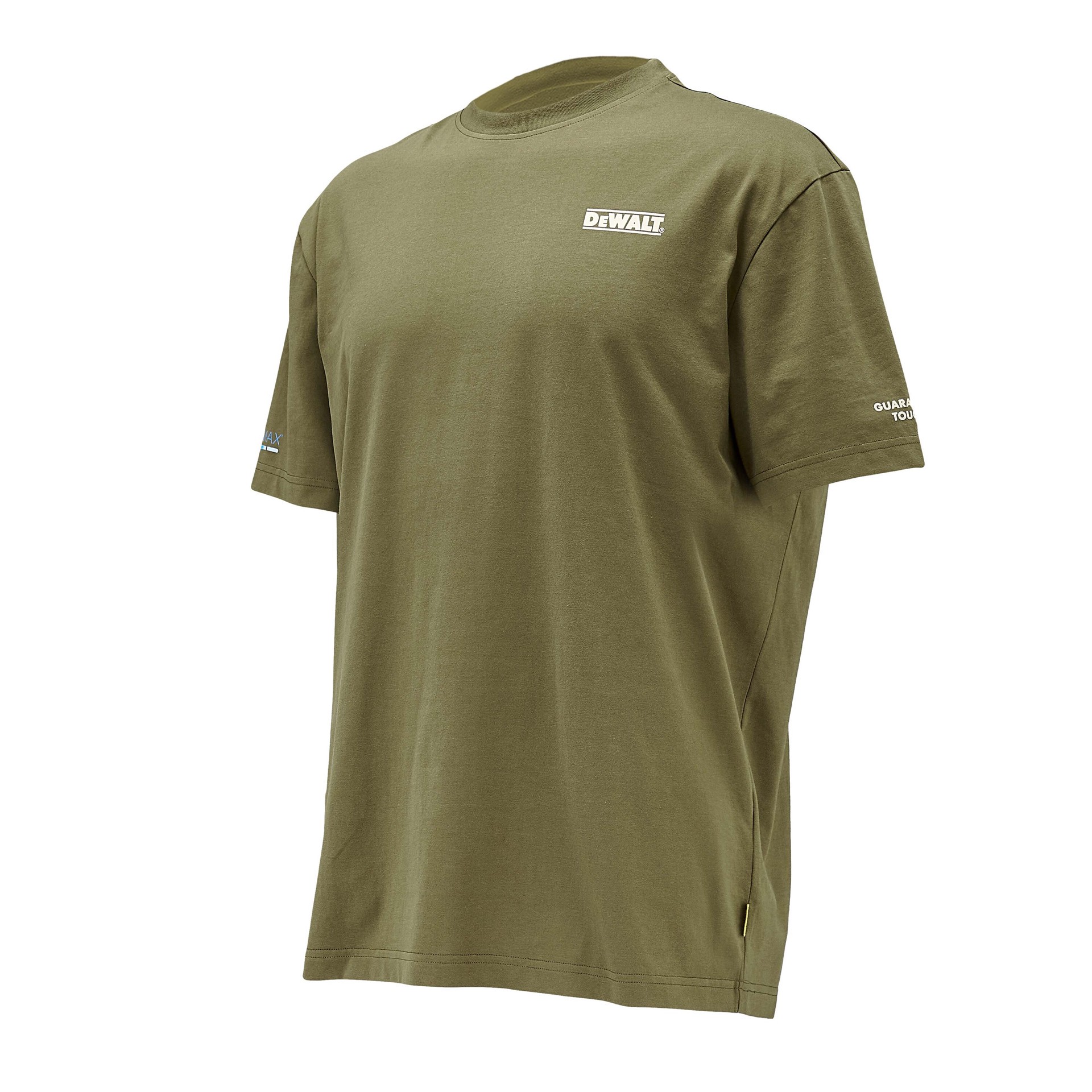 slide 3 of 4, DEWALT Men's Green Knit Short sleeve Graphic T-shirt ( Large ), 1 ct