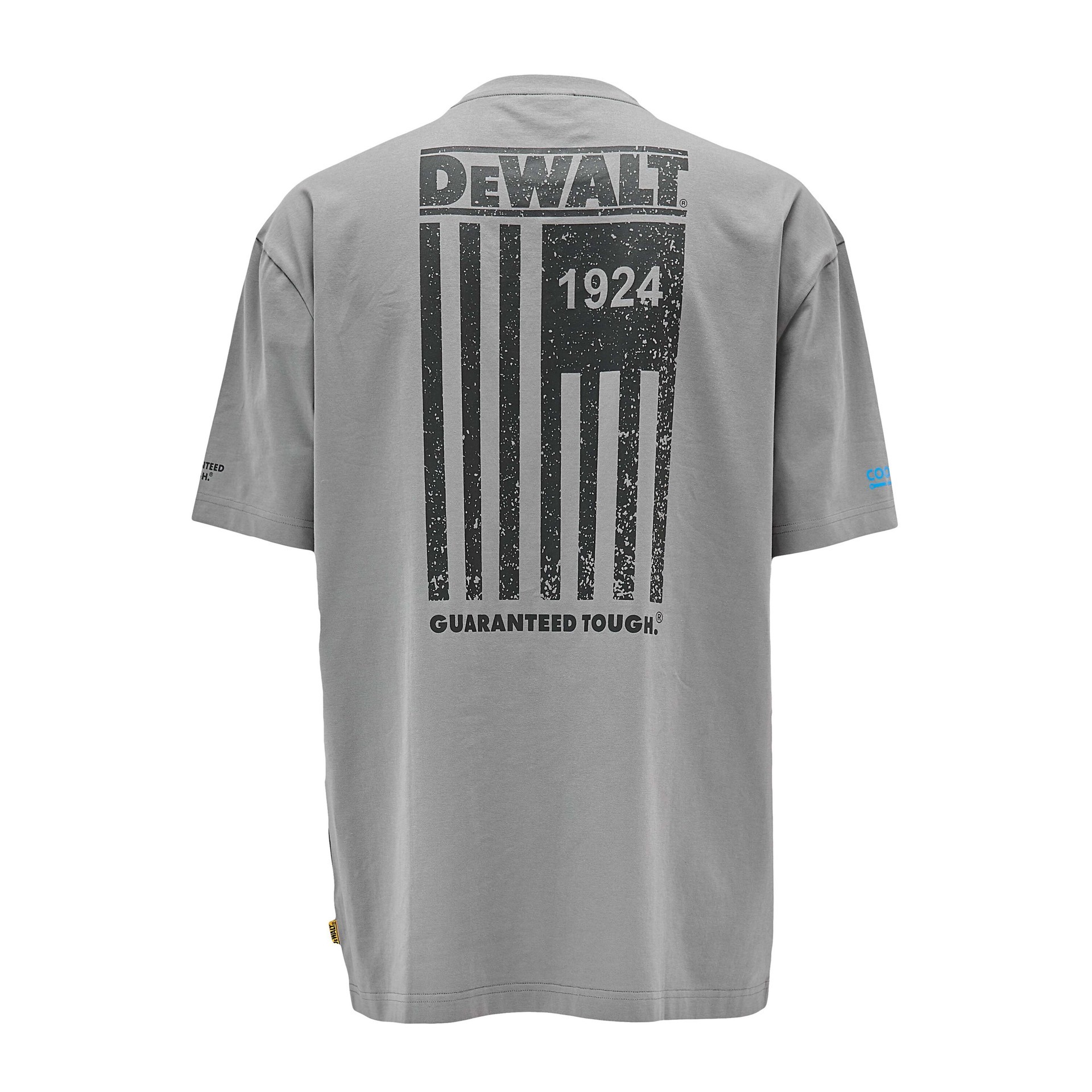 slide 2 of 4, DEWALT Men's Gray Knit Short sleeve Graphic T-shirt ( XL ), 1 ct