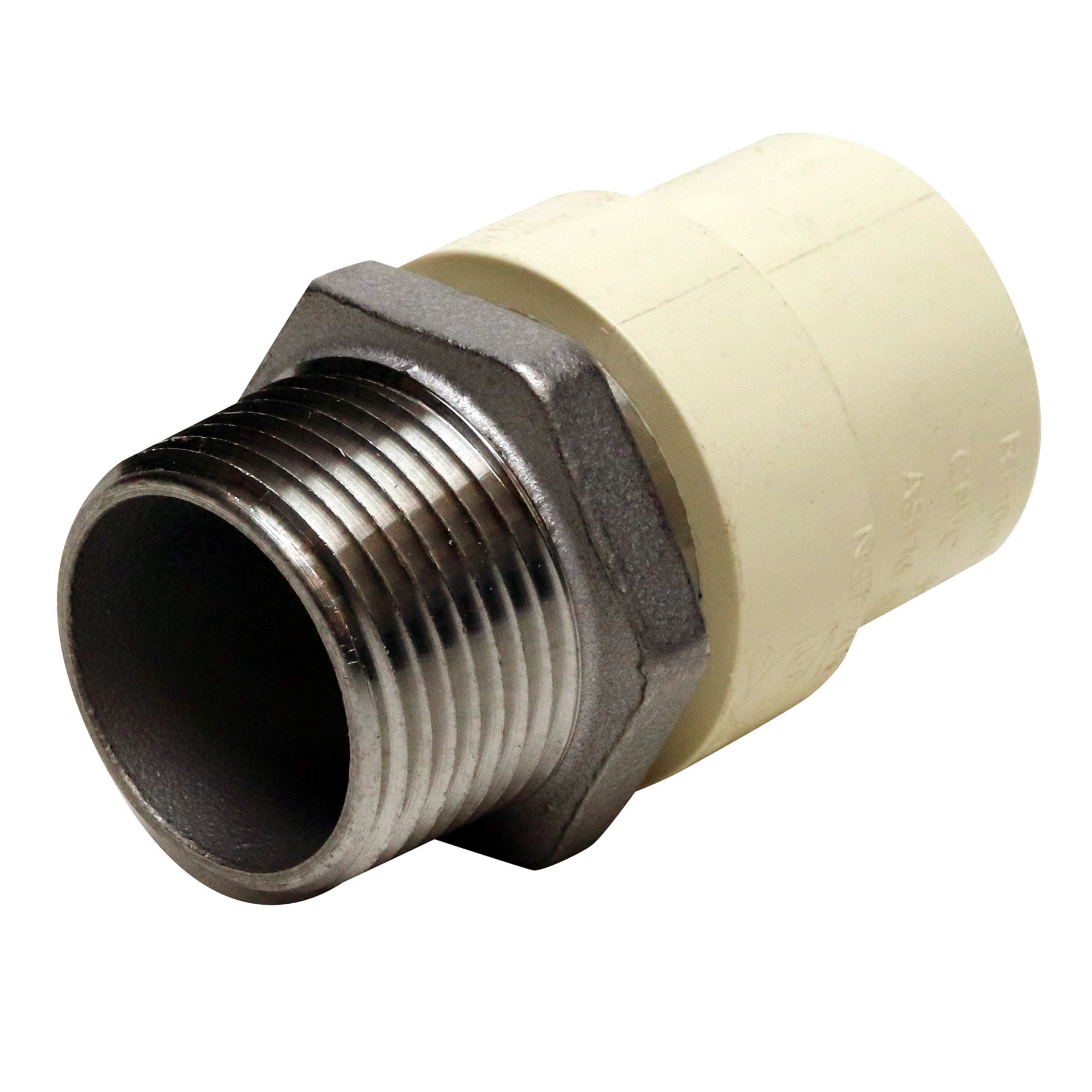 slide 1 of 6, RELIABILT 3/4-in C PVC xbrass Mipt Trns 22646, 1 ct