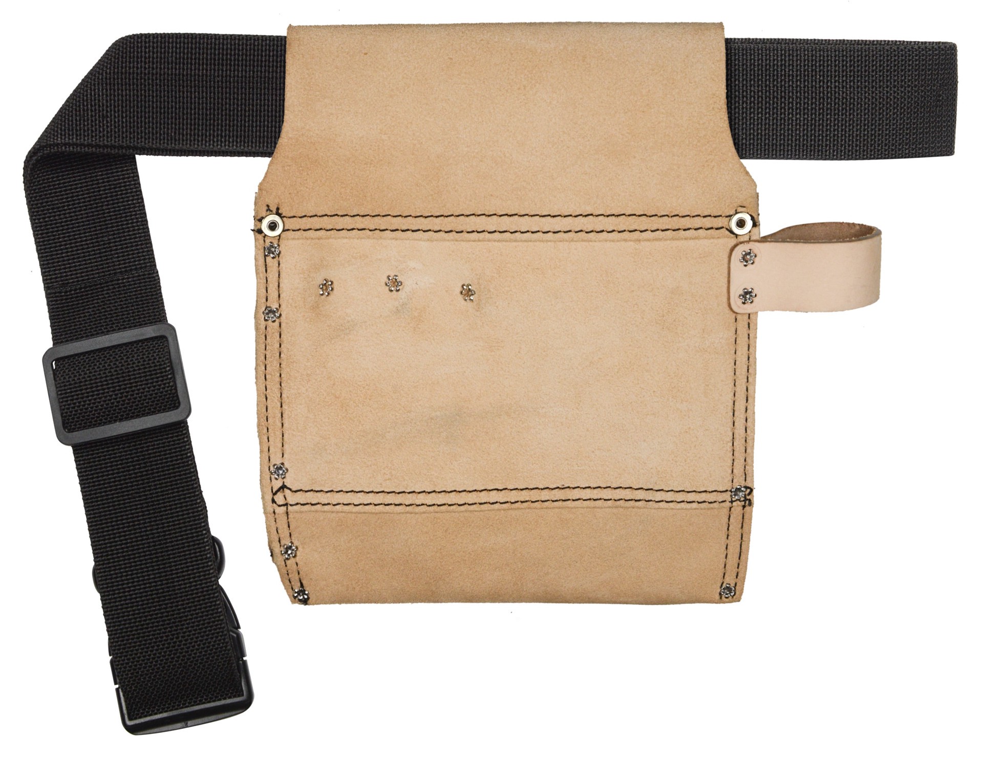 slide 3 of 6, Kobalt Brown Leather 9-in W x 10-in D x 15-in L Tool bag, 1 ct