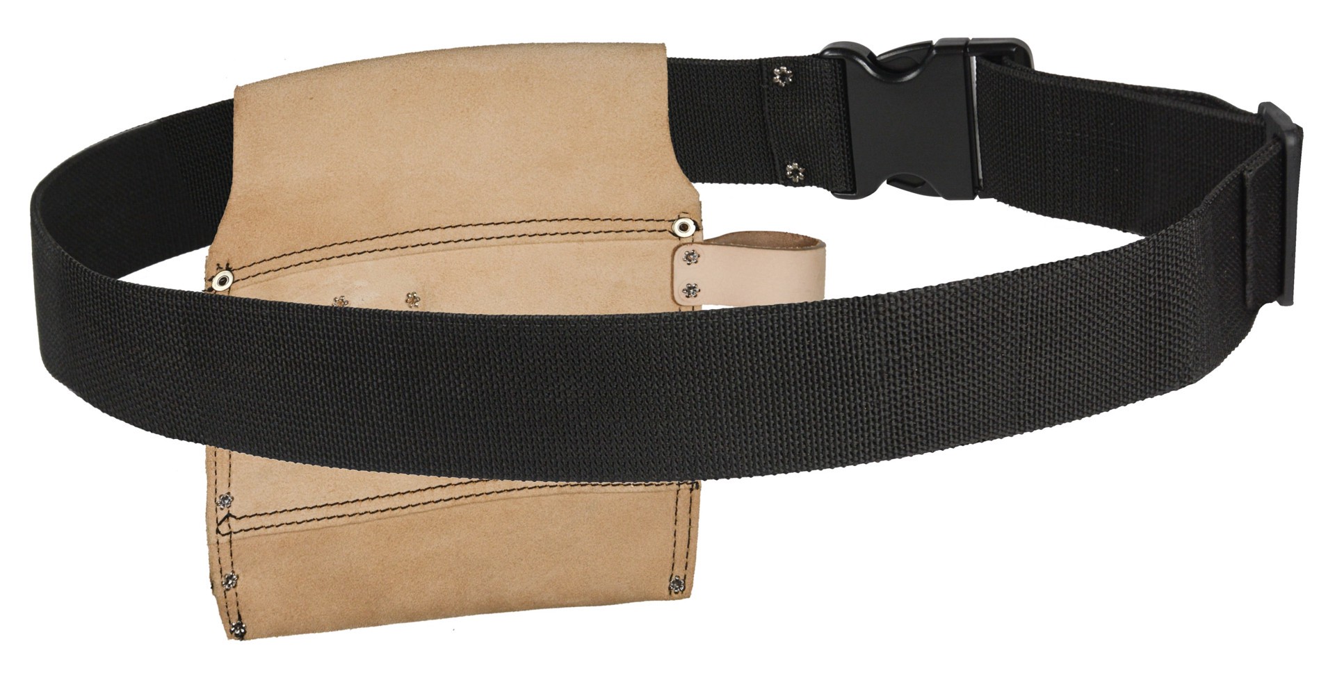 slide 4 of 6, Kobalt Brown Leather 9-in W x 10-in D x 15-in L Tool bag, 1 ct