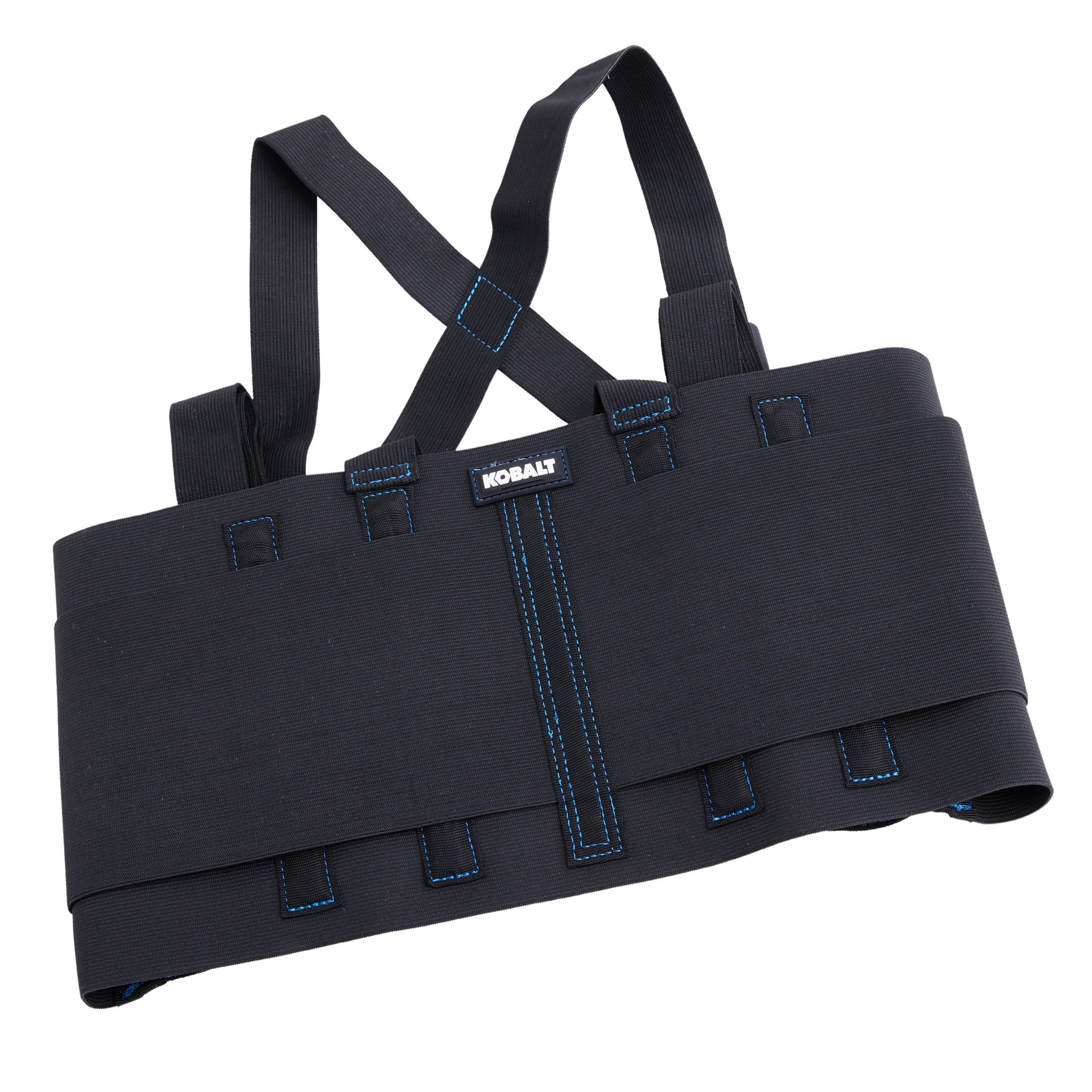 slide 3 of 3, Kobalt Kobalt Adult unisex Black Polyester Back brace with suspenders - Large/X-large, 1 ct