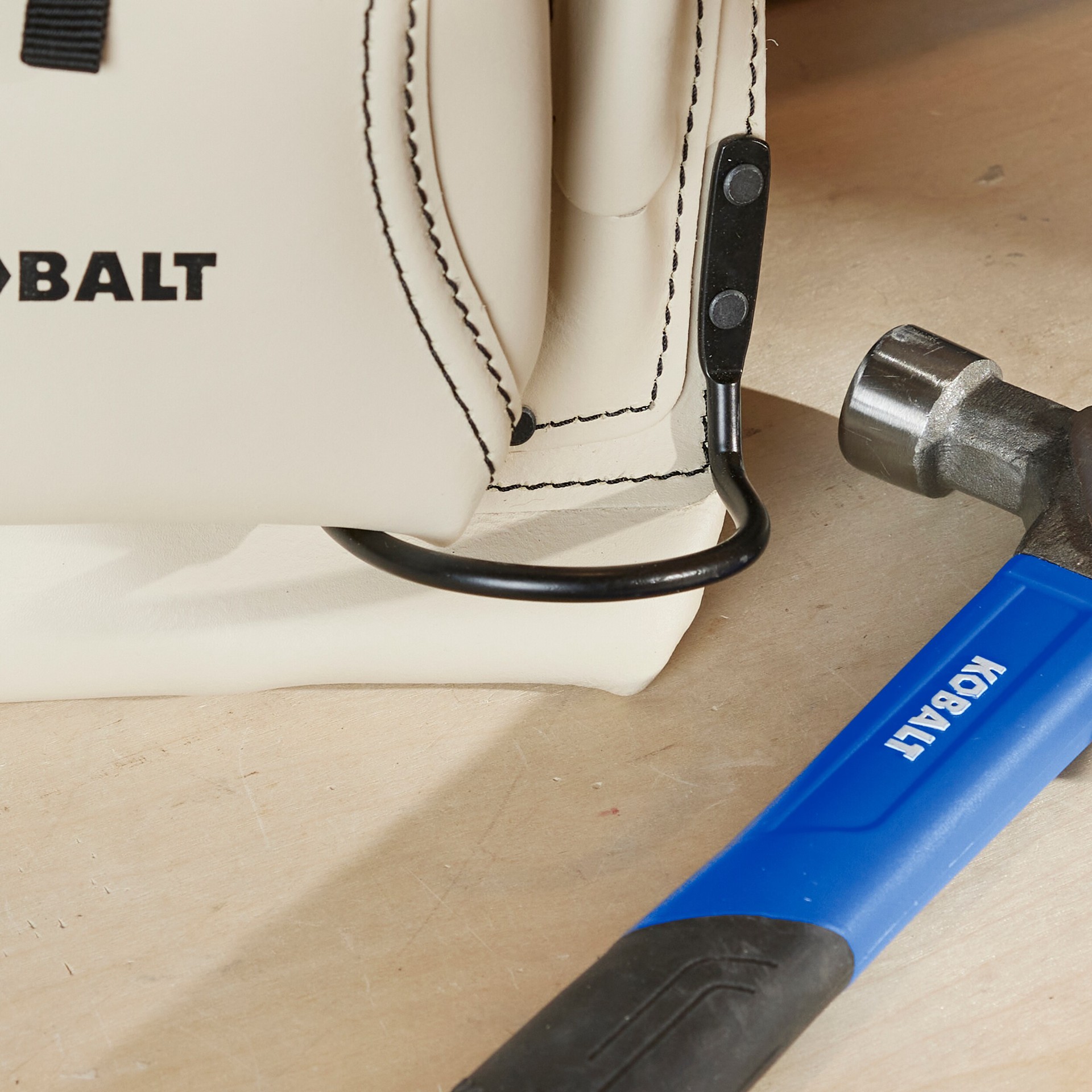 slide 3 of 6, Kobalt Leather General construction Tool Pouch, 1 ct