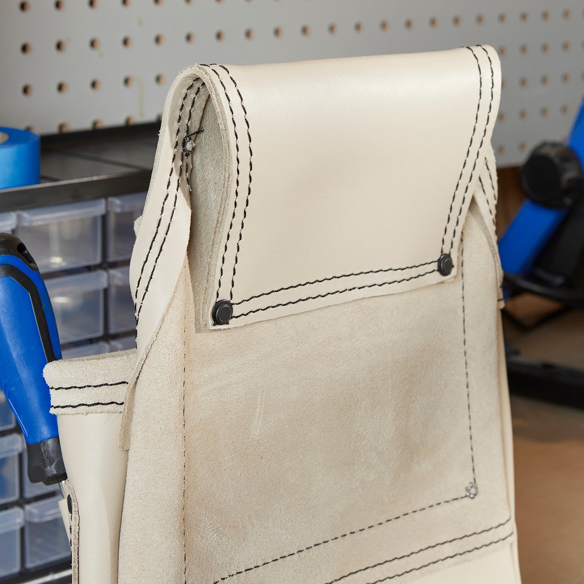 slide 5 of 6, Kobalt Leather General construction Tool Pouch, 1 ct