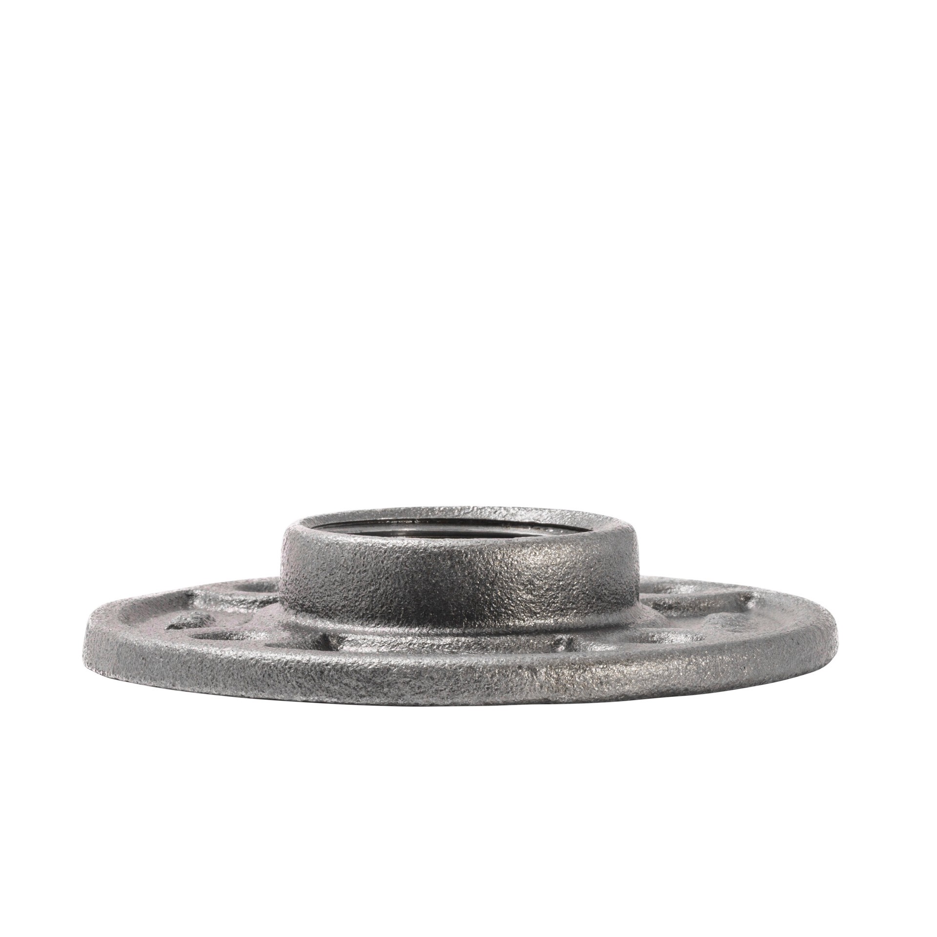slide 3 of 5, RELIABILT 1-1/4-in Black Floor Flange, 1 ct