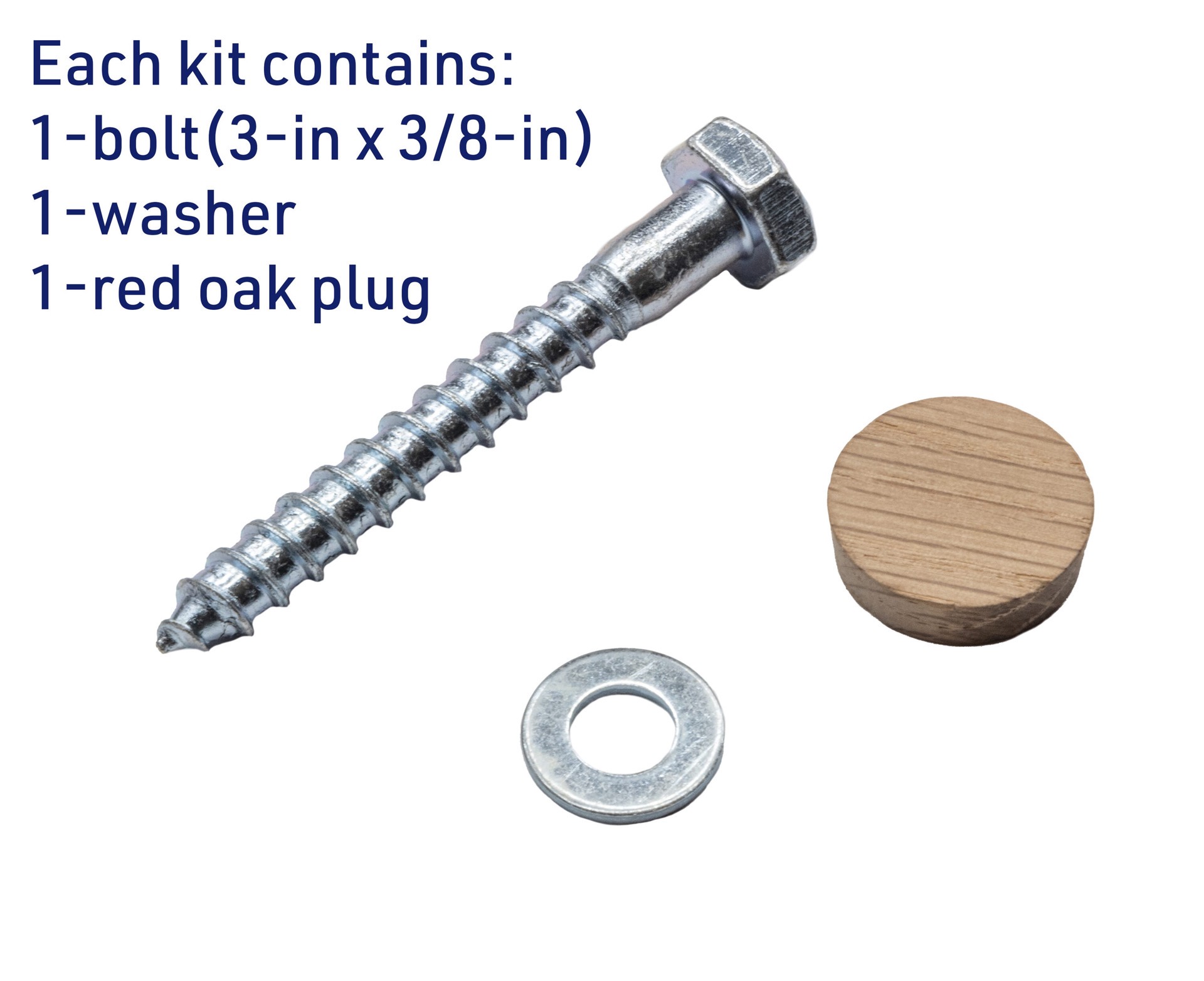 slide 2 of 4, RELIABILT 3-in x 0.375-in Unfinished Red oak Stair Newel Post Installation kit, 1 ct