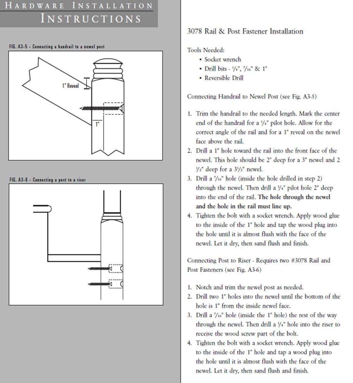 slide 4 of 4, RELIABILT 3-in x 0.375-in Unfinished Red oak Stair Newel Post Installation kit, 1 ct