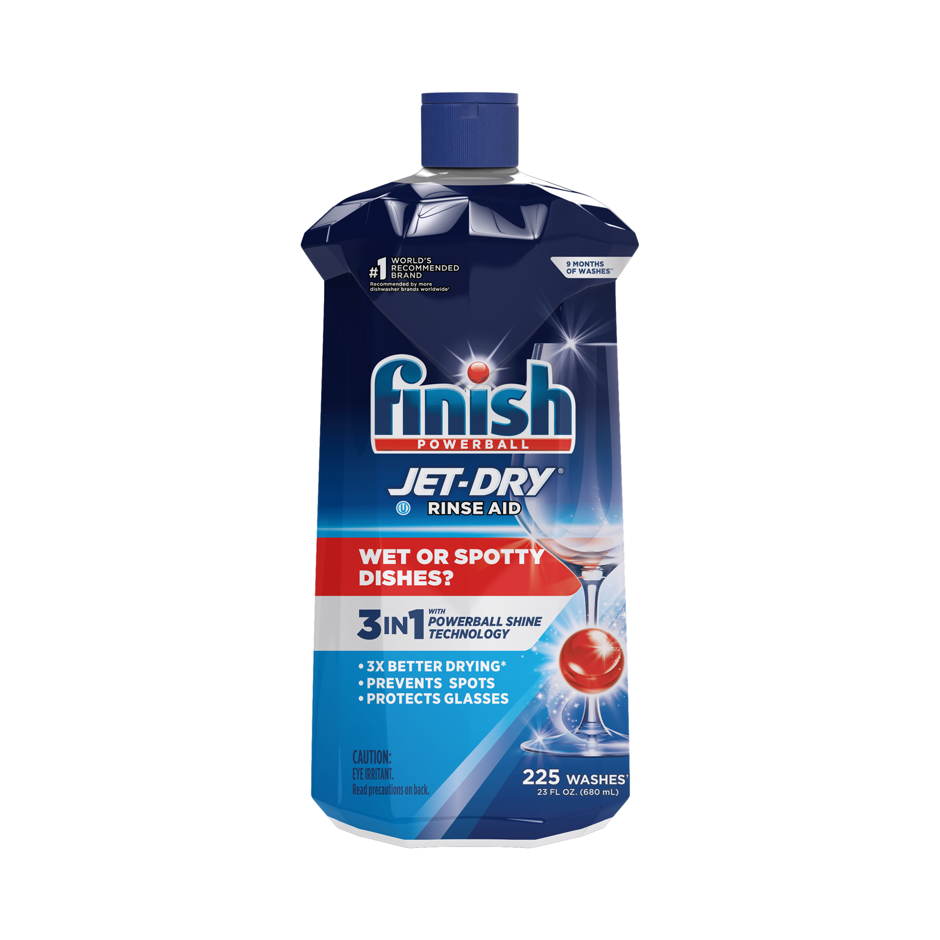 slide 1 of 6, Finish Jet Dry 23 -fl oz Fresh Dishwasher Rinsing agent, 1 ct