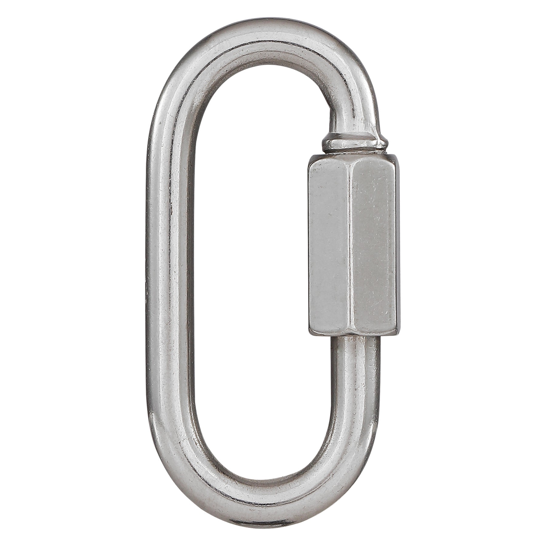 slide 1 of 5, RELIABILT N100-351- 3/16-in Quick Link in Stainless Steel, 1 ct