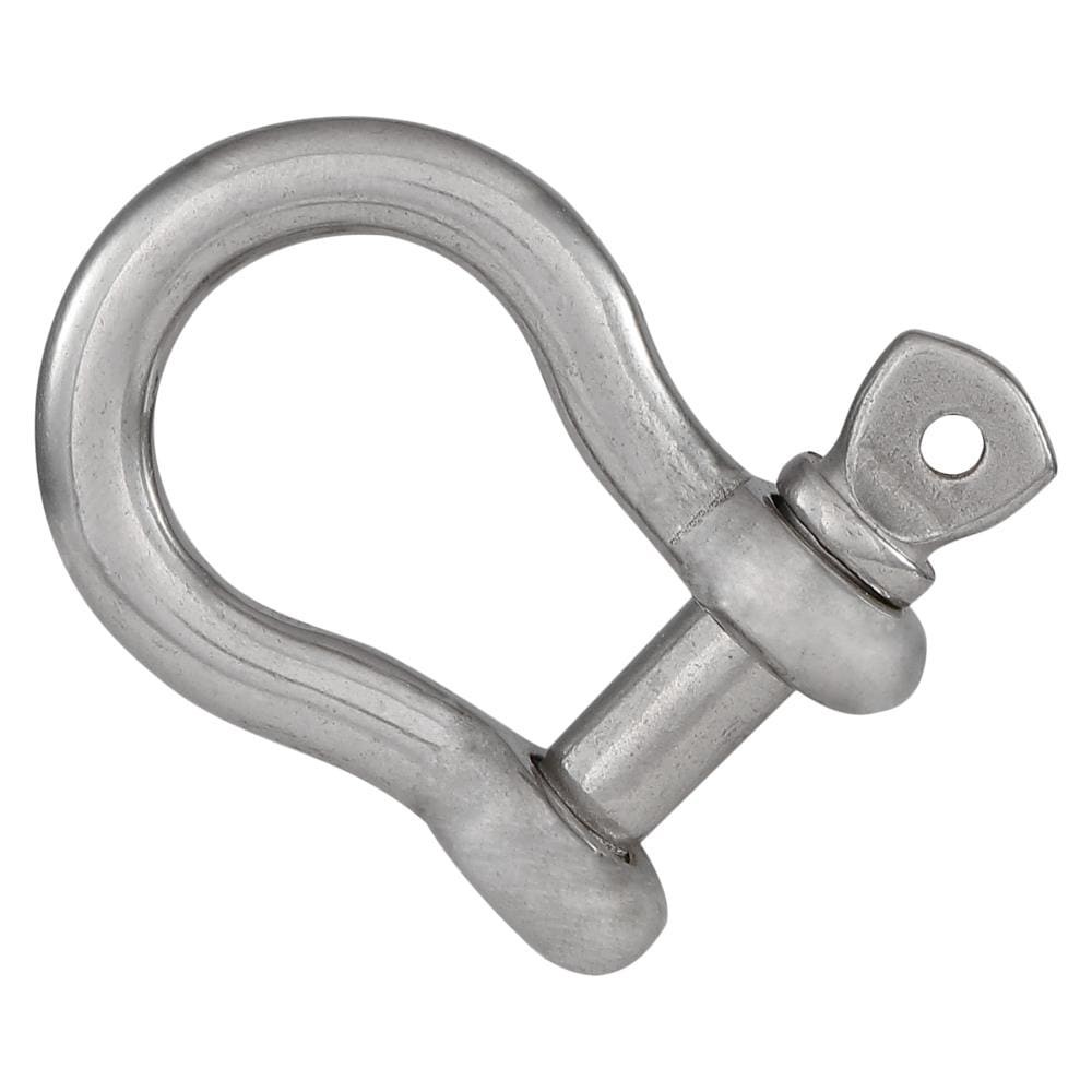 slide 3 of 4, RELIABILT N100-347 (V3251) 3/16-in Anchor Shackles in Stainless Steel, 1 ct