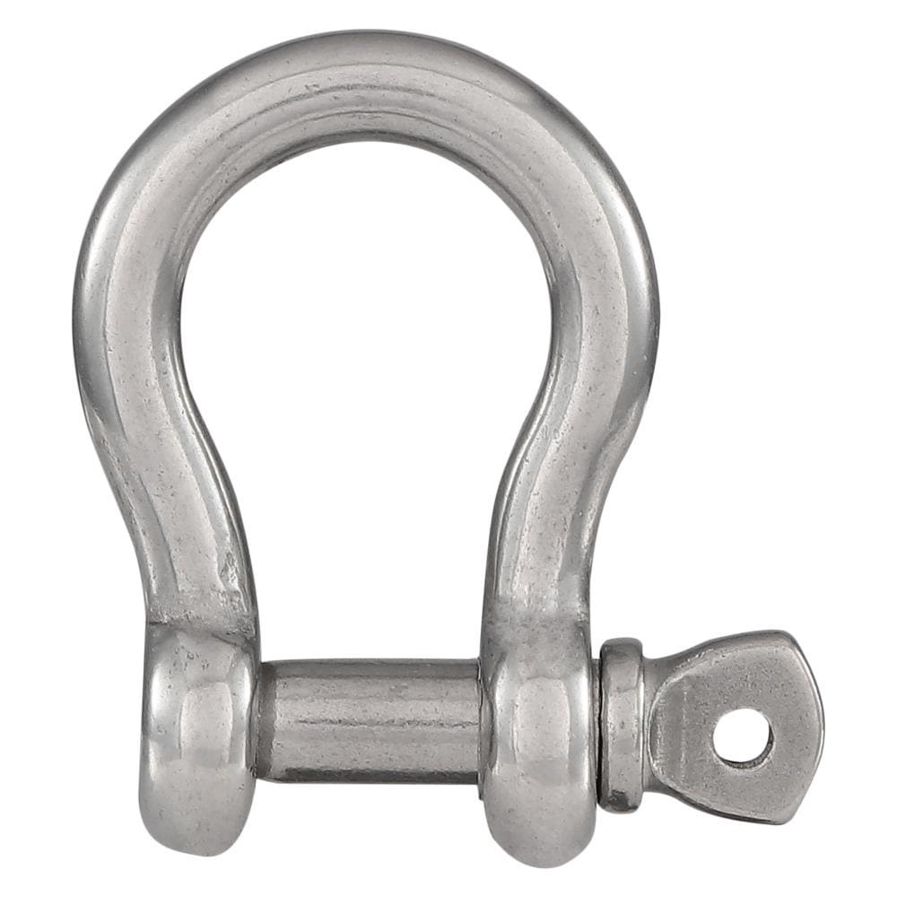 slide 1 of 4, RELIABILT N100-347 (V3251) 3/16-in Anchor Shackles in Stainless Steel, 1 ct