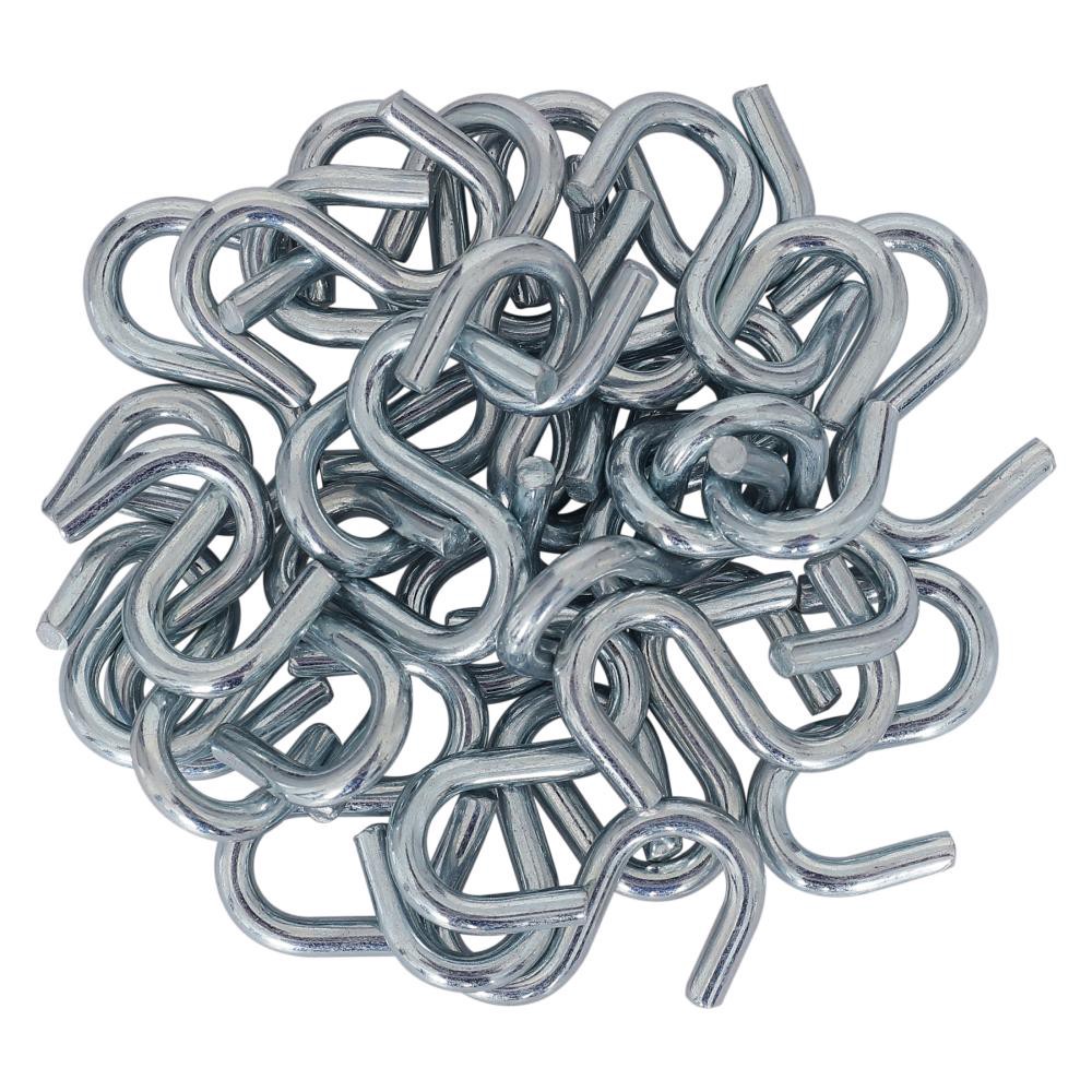 slide 4 of 6, RELIABILT 1.5-in Zinc Plated Zinc S-hook 30 -Pack, 1 ct