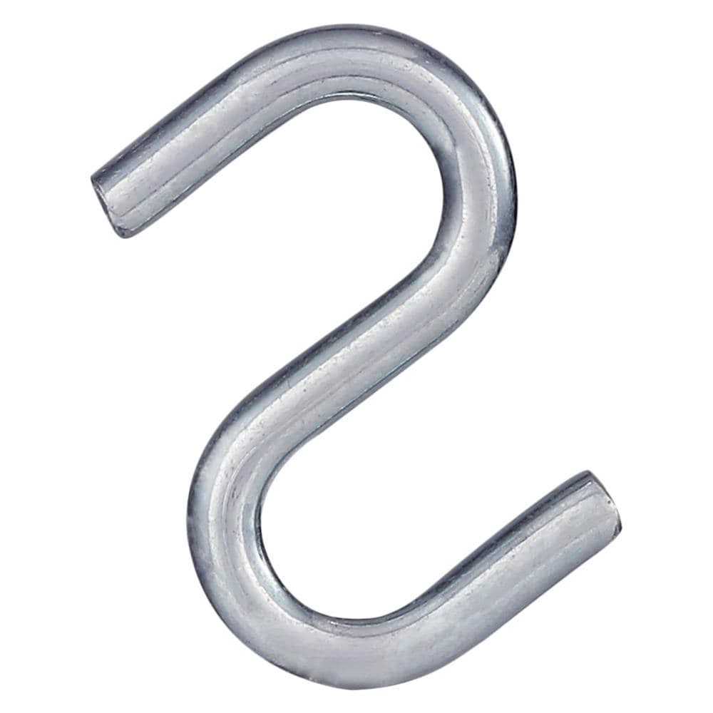 slide 1 of 6, RELIABILT 1.5-in Zinc Plated Zinc S-hook 30 -Pack, 1 ct