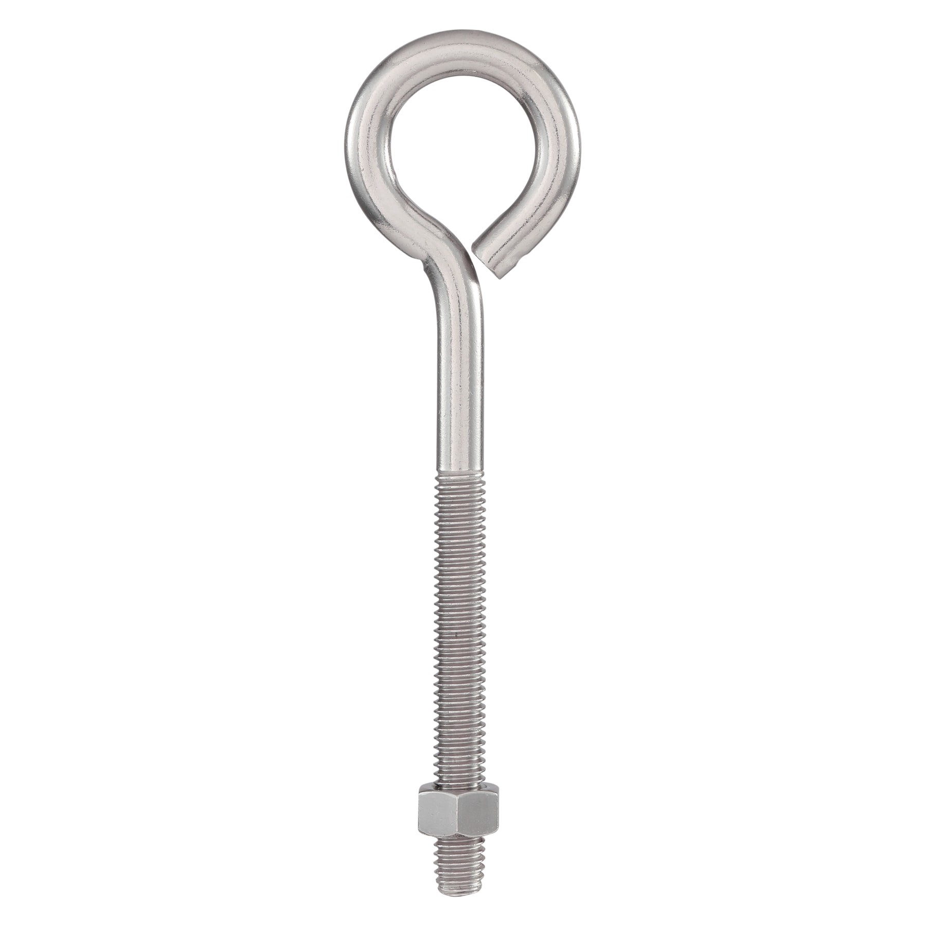 slide 1 of 6, RELIABILT 3/8-in 3/8-in x 6-in Stainless Interior/Exterior Coarse Thread Eye Bolt, 1 ct