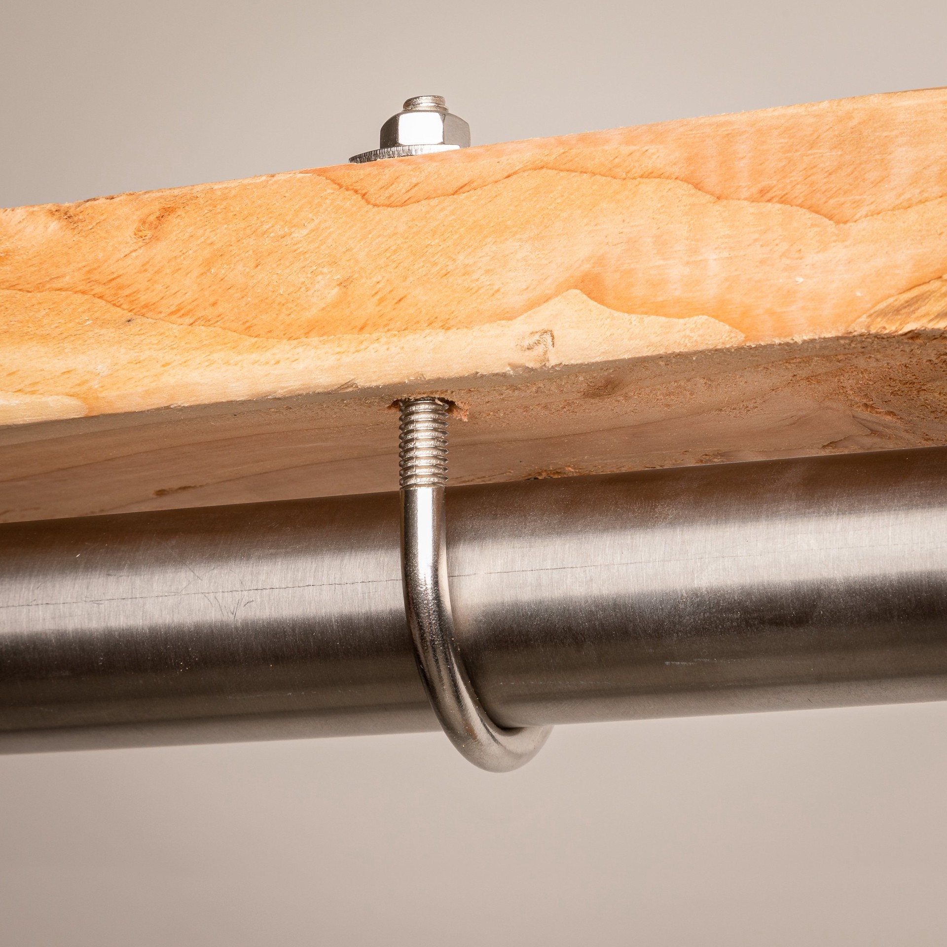 slide 3 of 6, RELIABILT 3/8-in 3/8-in x 4-in Zinc-plated Interior/Exterior Coarse Thread U-bolt Bolt, 1 ct