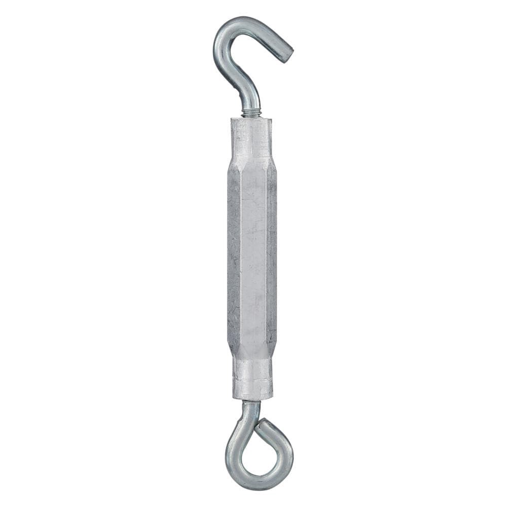 slide 1 of 6, RELIABILT 3/16-in x 5-1/2-in Aluminum/Steel Hook and eye Turnbuckle, 1 ct