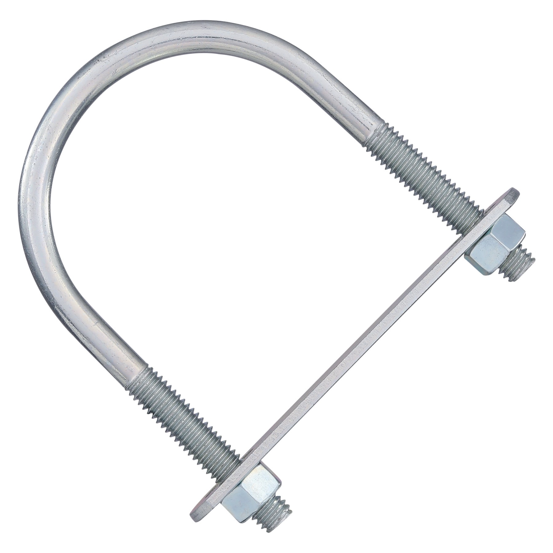 slide 5 of 6, RELIABILT 3/8-in 3/8-in x 4-1/2-in Zinc-plated Interior/Exterior Coarse Thread U-bolt Bolt, 1 ct