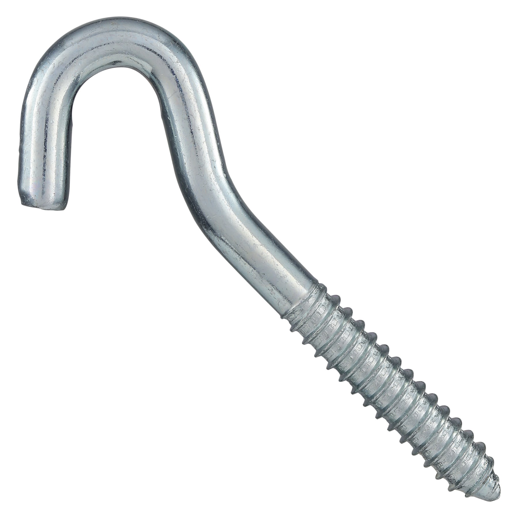 slide 3 of 5, RELIABILT 2.50-in Zinc Plated Steel Screw hook, 1 ct