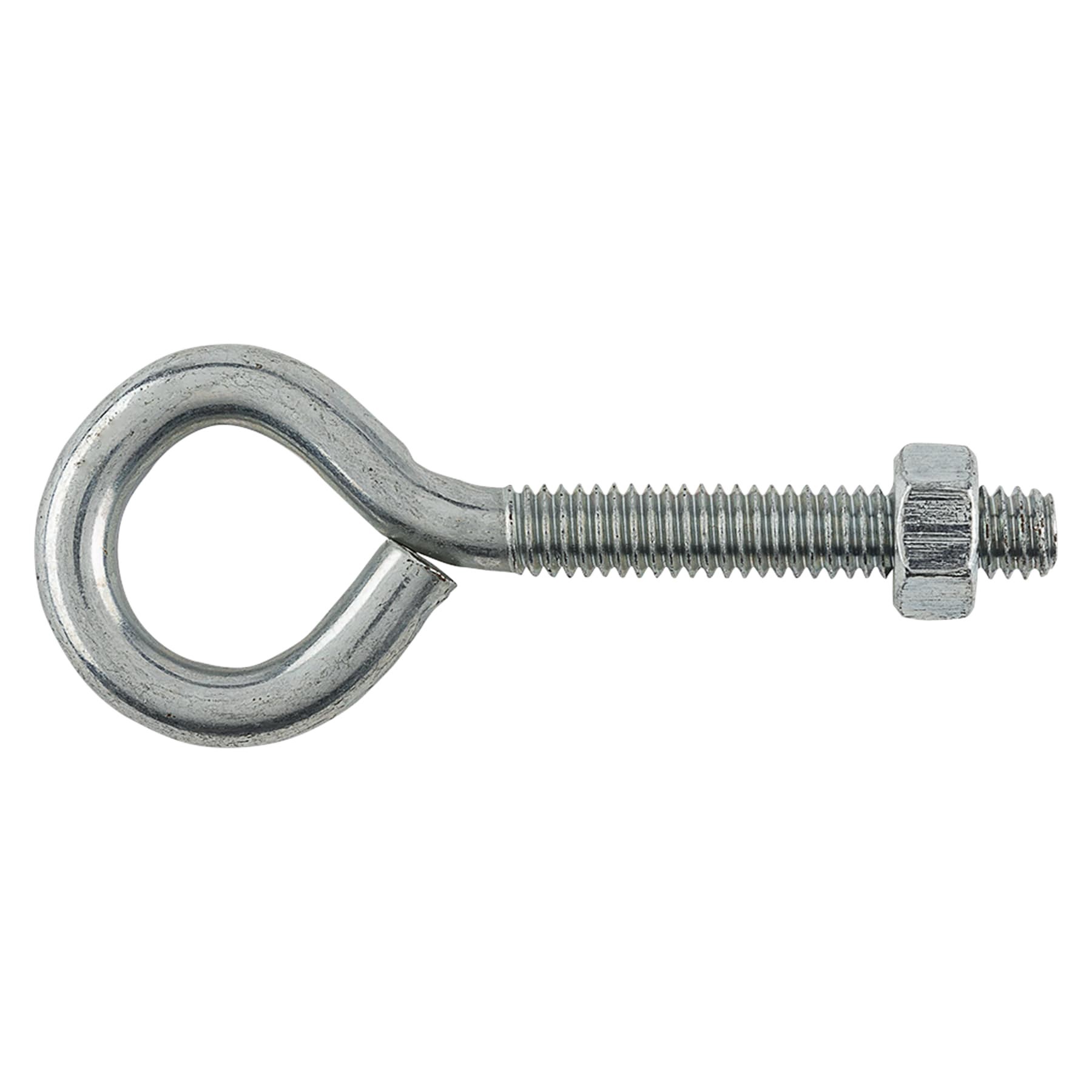 slide 1 of 6, RELIABILT 5/16-in 3-1/4-in Zinc-plated Interior/Exterior Coarse Thread Eye Bolt, 1 ct