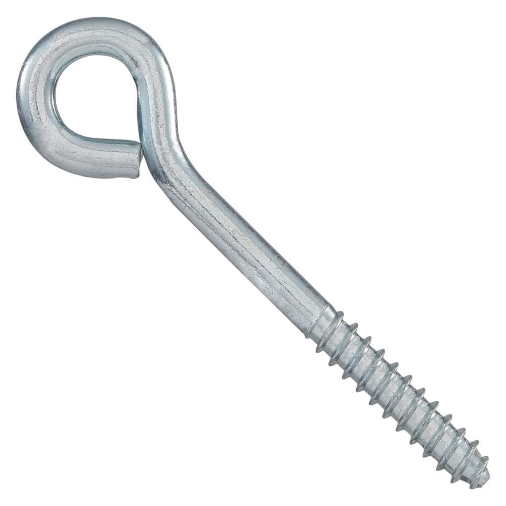 slide 3 of 5, RELIABILT 1/4-in 1-1/2-in Zinc-plated Interior/Exterior Coarse Thread Eye Bolt, 1 ct