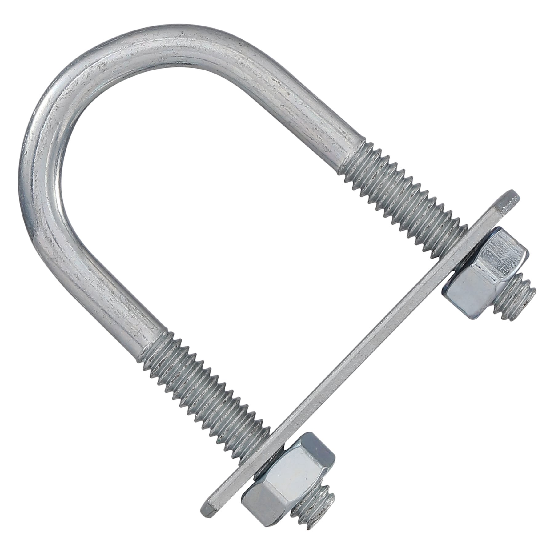 slide 3 of 6, RELIABILT 1/4-in 1/4-in x 2-1/4-in Zinc-plated Interior/Exterior Coarse Thread U-bolt Bolt, 1 ct