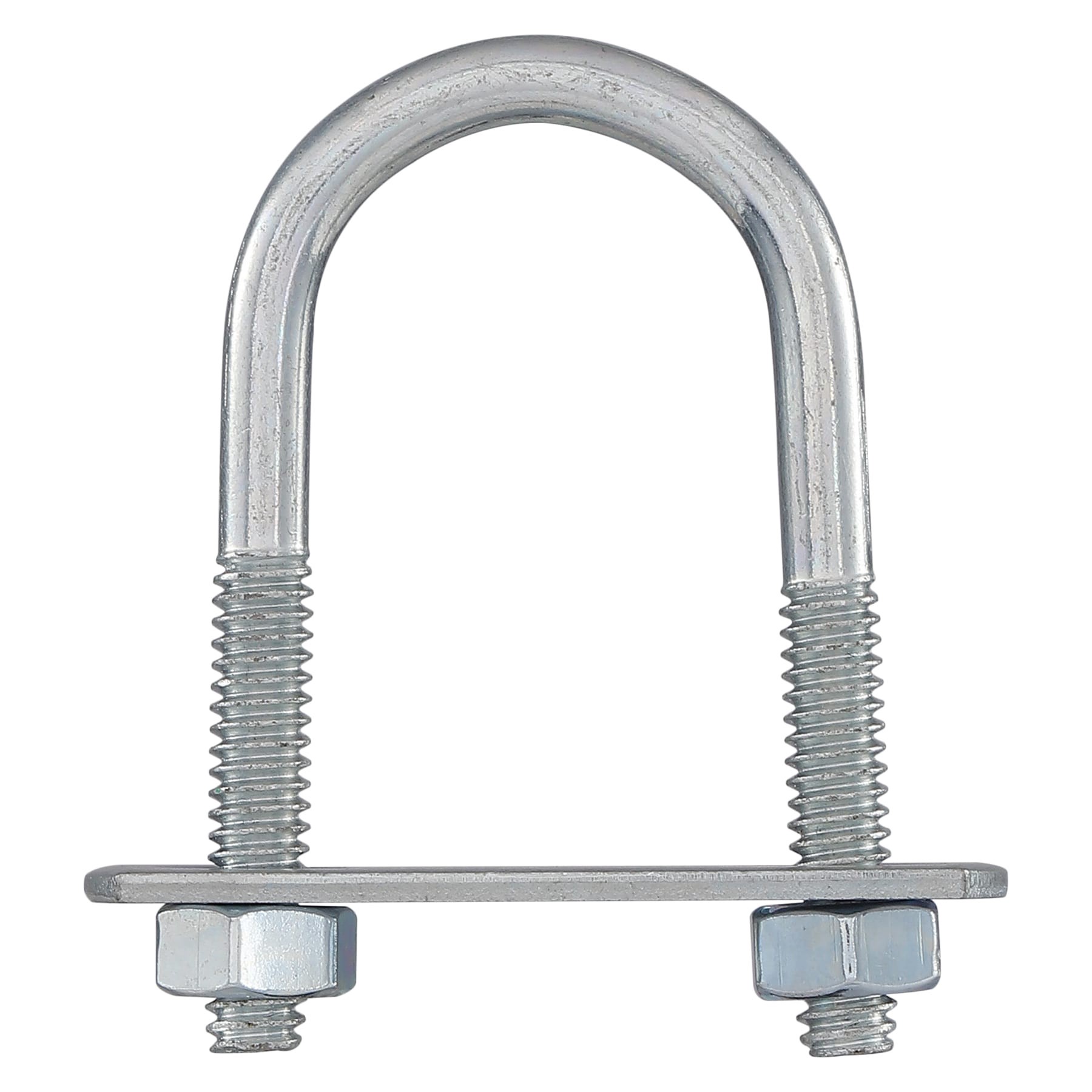 slide 6 of 6, RELIABILT 1/4-in 1/4-in x 2-1/4-in Zinc-plated Interior/Exterior Coarse Thread U-bolt Bolt, 1 ct