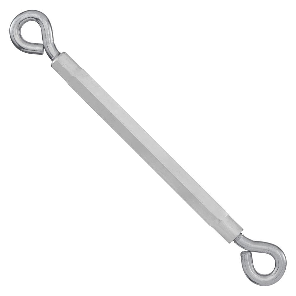 slide 3 of 6, RELIABILT 3/8-in x 16-in Aluminum/Steel Eye and eye Turnbuckle, 1 ct