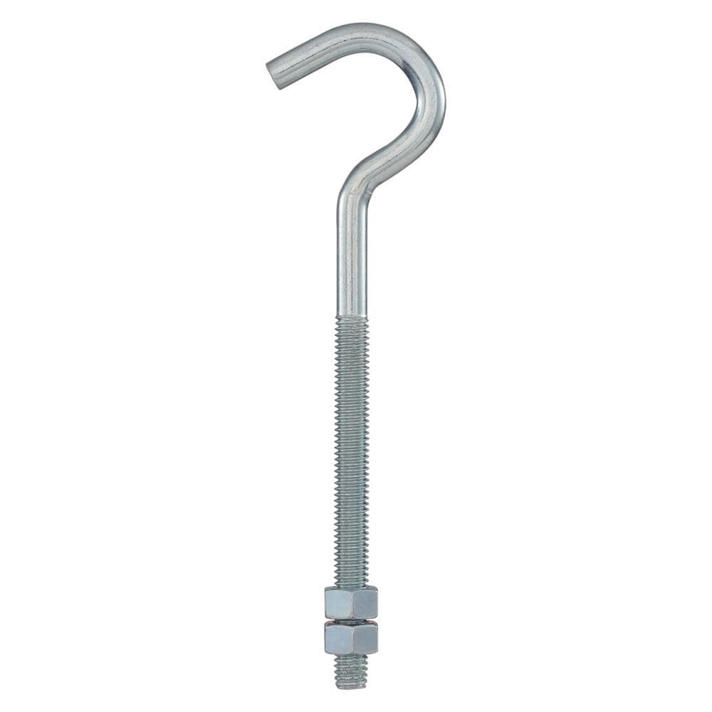 slide 3 of 6, RELIABILT 3/8-in 3/8-in x 7-in Zinc-plated Interior/Exterior Coarse Thread Eye Bolt, 1 ct