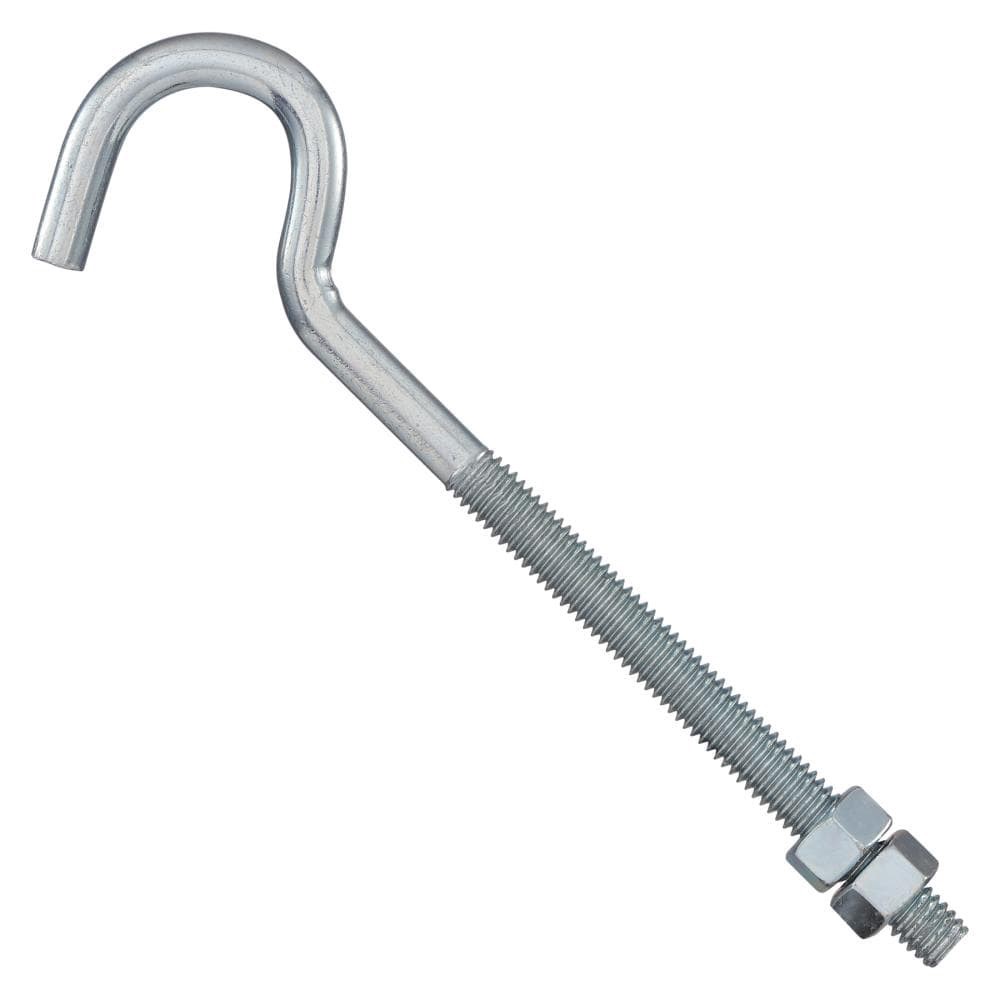 slide 4 of 6, RELIABILT 3/8-in 3/8-in x 7-in Zinc-plated Interior/Exterior Coarse Thread Eye Bolt, 1 ct