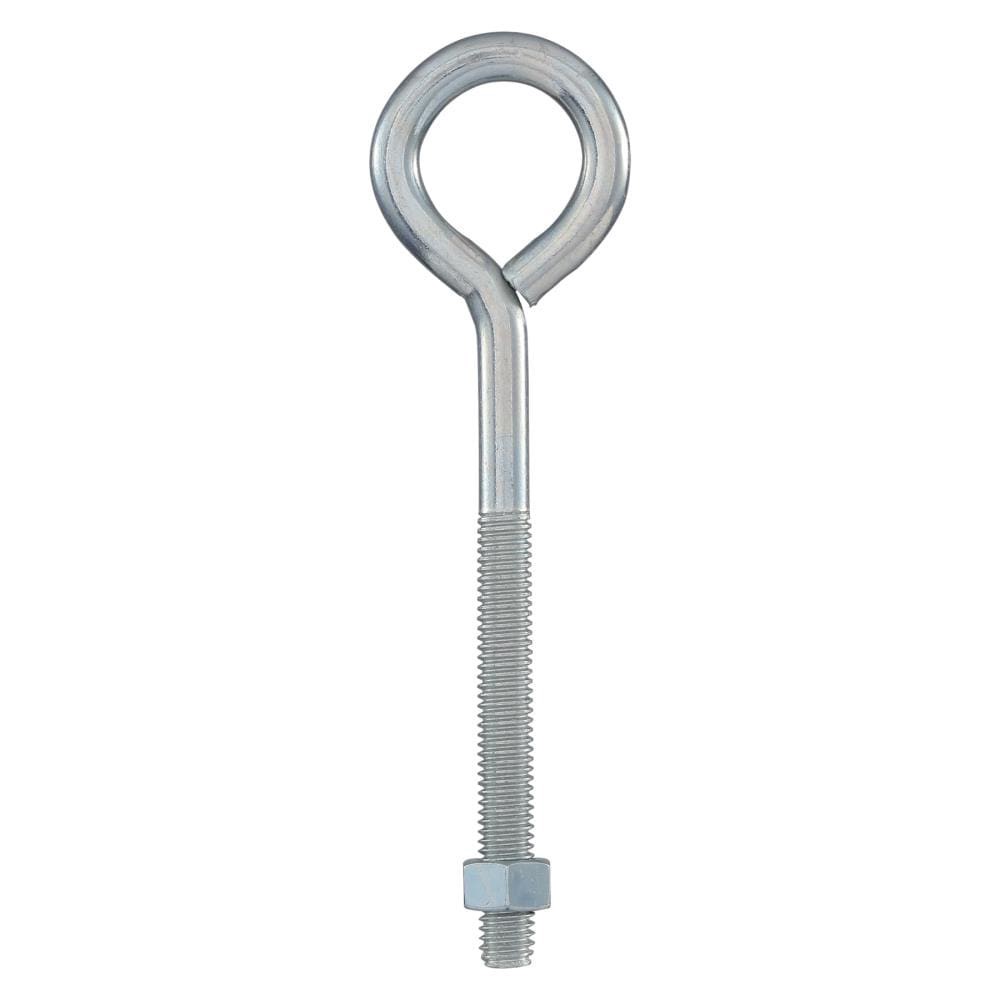 slide 5 of 6, RELIABILT 3/8-in 3/8-in x 3-in Zinc-plated Interior/Exterior Coarse Thread Eye Bolt, 1 ct