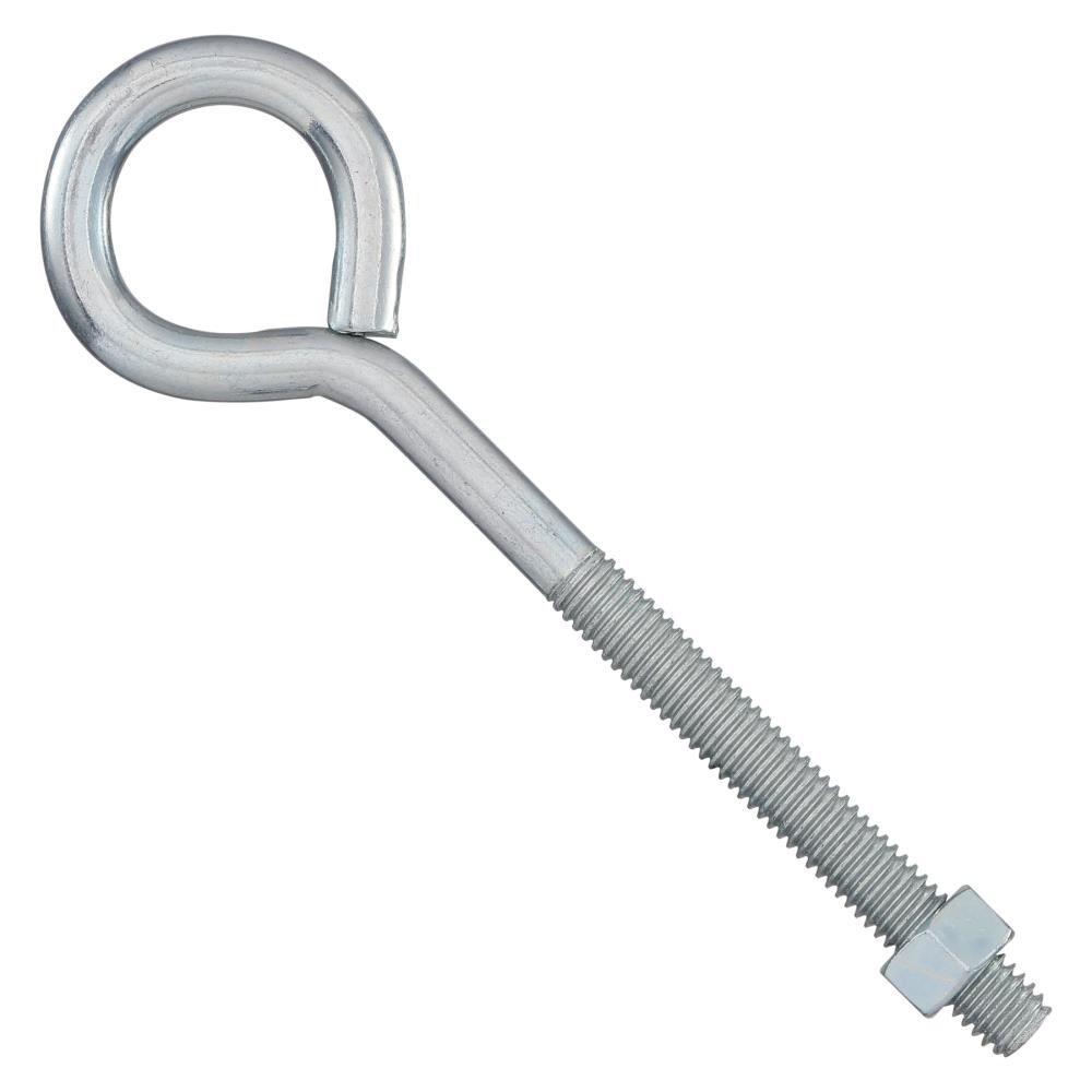 slide 6 of 6, RELIABILT 3/8-in 3/8-in x 3-in Zinc-plated Interior/Exterior Coarse Thread Eye Bolt, 1 ct