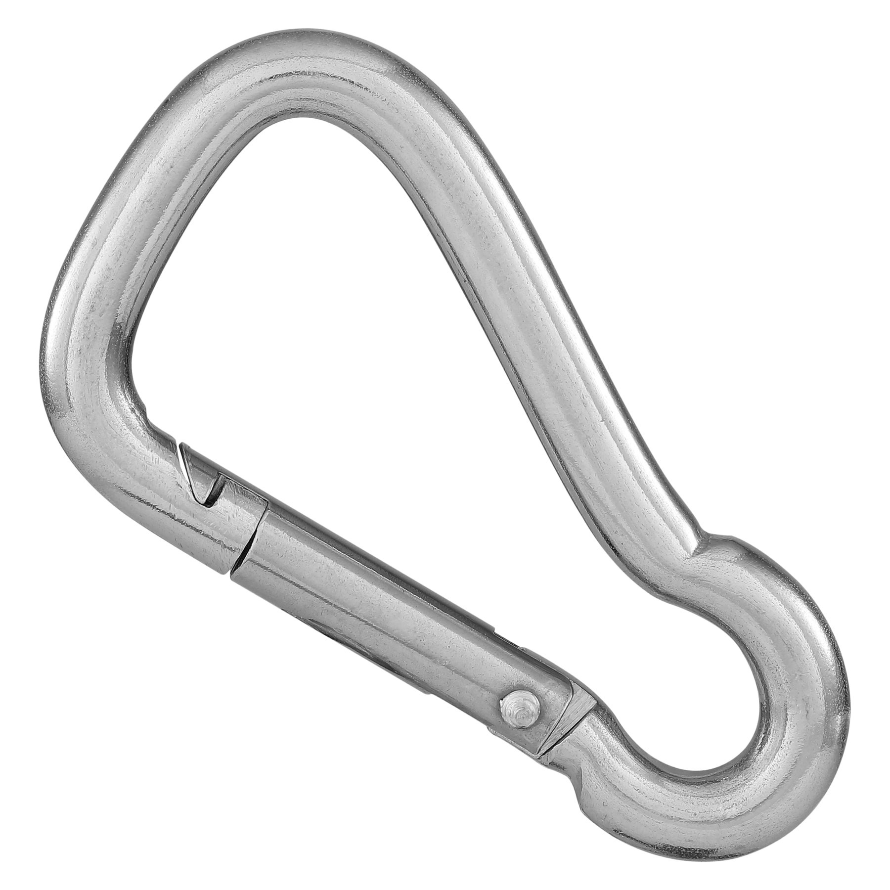 slide 5 of 6, RELIABILT 7/16-in x 3-1/4-in Stainless Steel Interlocking Spring Snap, 1 ct