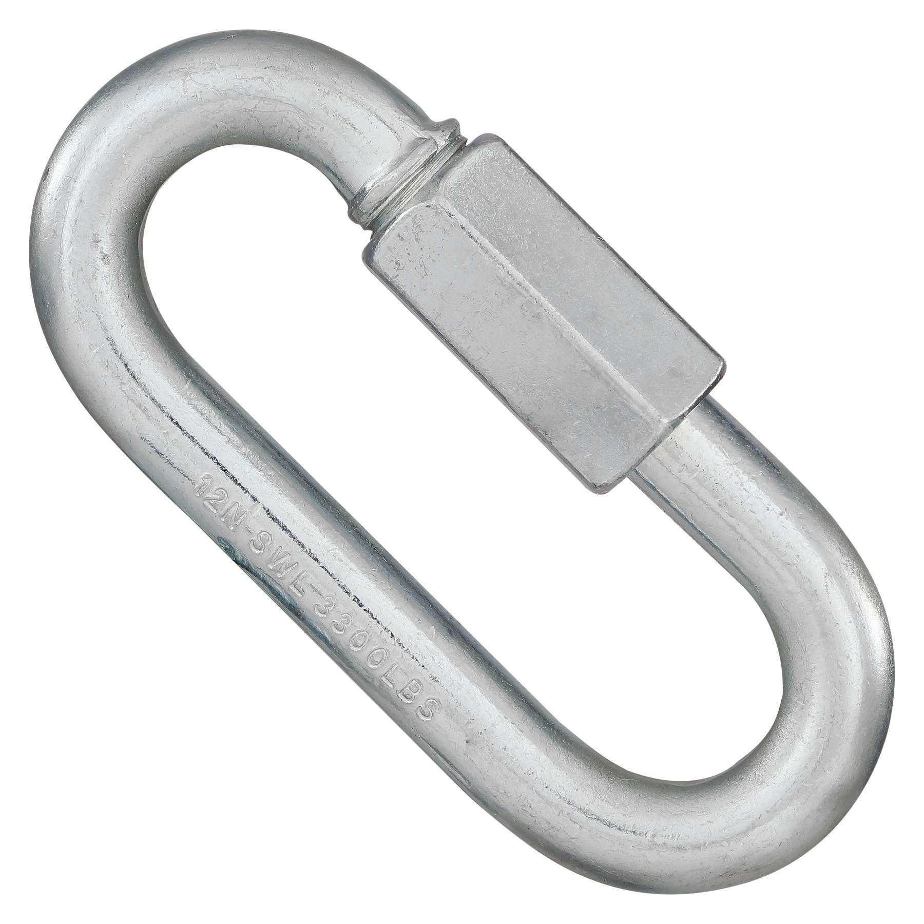 slide 3 of 6, RELIABILT N100-324- 1/2-in Quick Links in Zinc plated, 1 ct