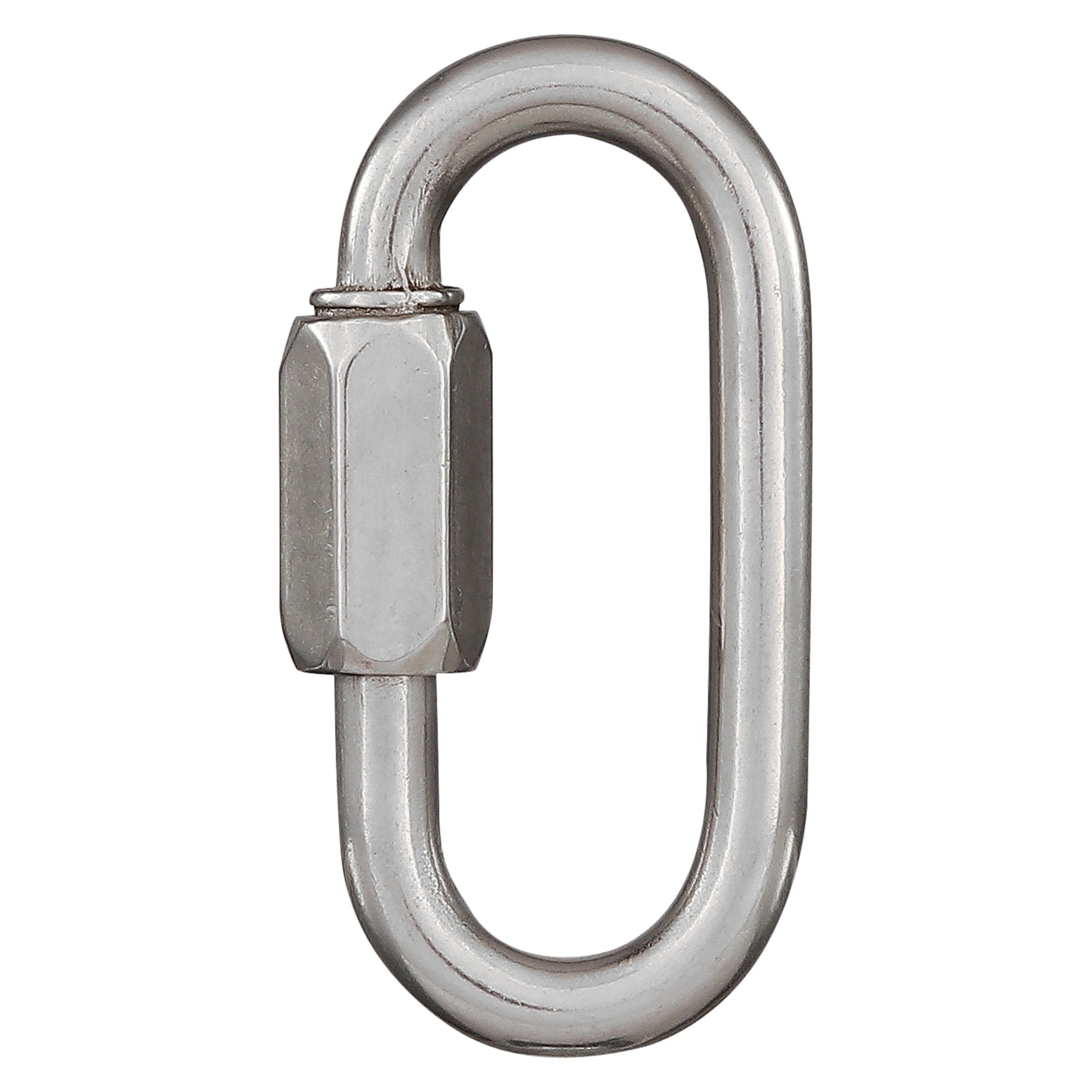 slide 1 of 6, RELIABILT N100-325- 1/4-in Quick Link in Stainless Steel, 1 ct