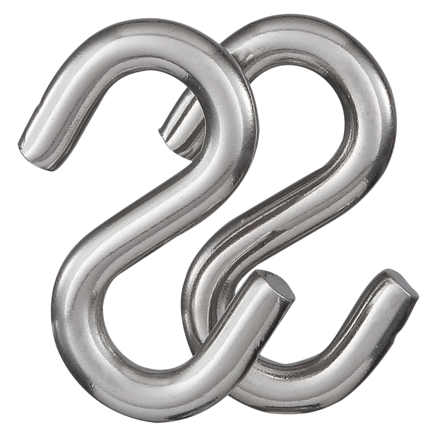 slide 6 of 6, RELIABILT 2-in Stainless Steel Stainless steel S-hook 2 -Pack, 1 ct