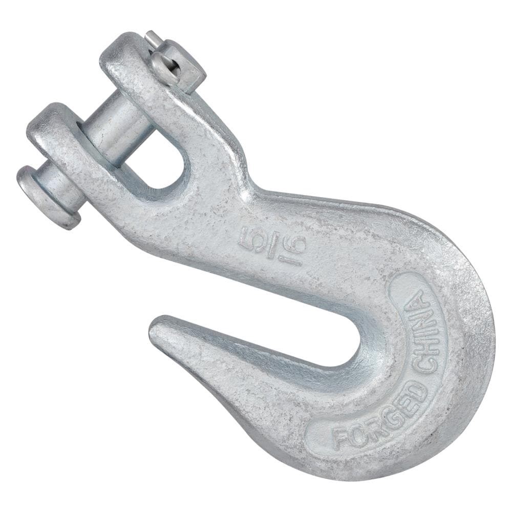 slide 3 of 6, RELIABILT N100-290 (V3240) 5/16-in Clevis Grab Hooks in Zinc Plated, 1 ct