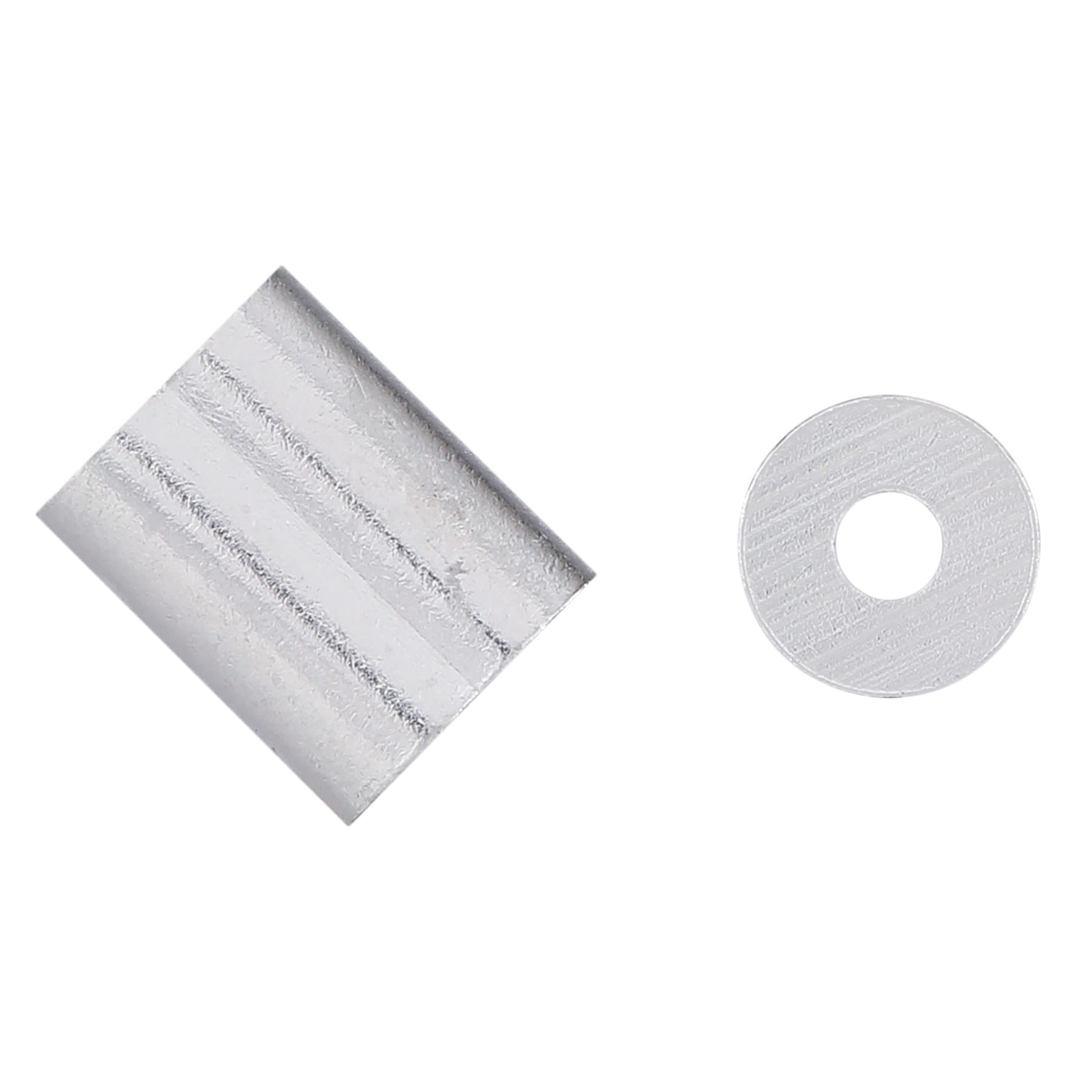 slide 3 of 5, RELIABILT N100-295- 3/32-in Ferrules and Stop in Aluminum, 1 ct