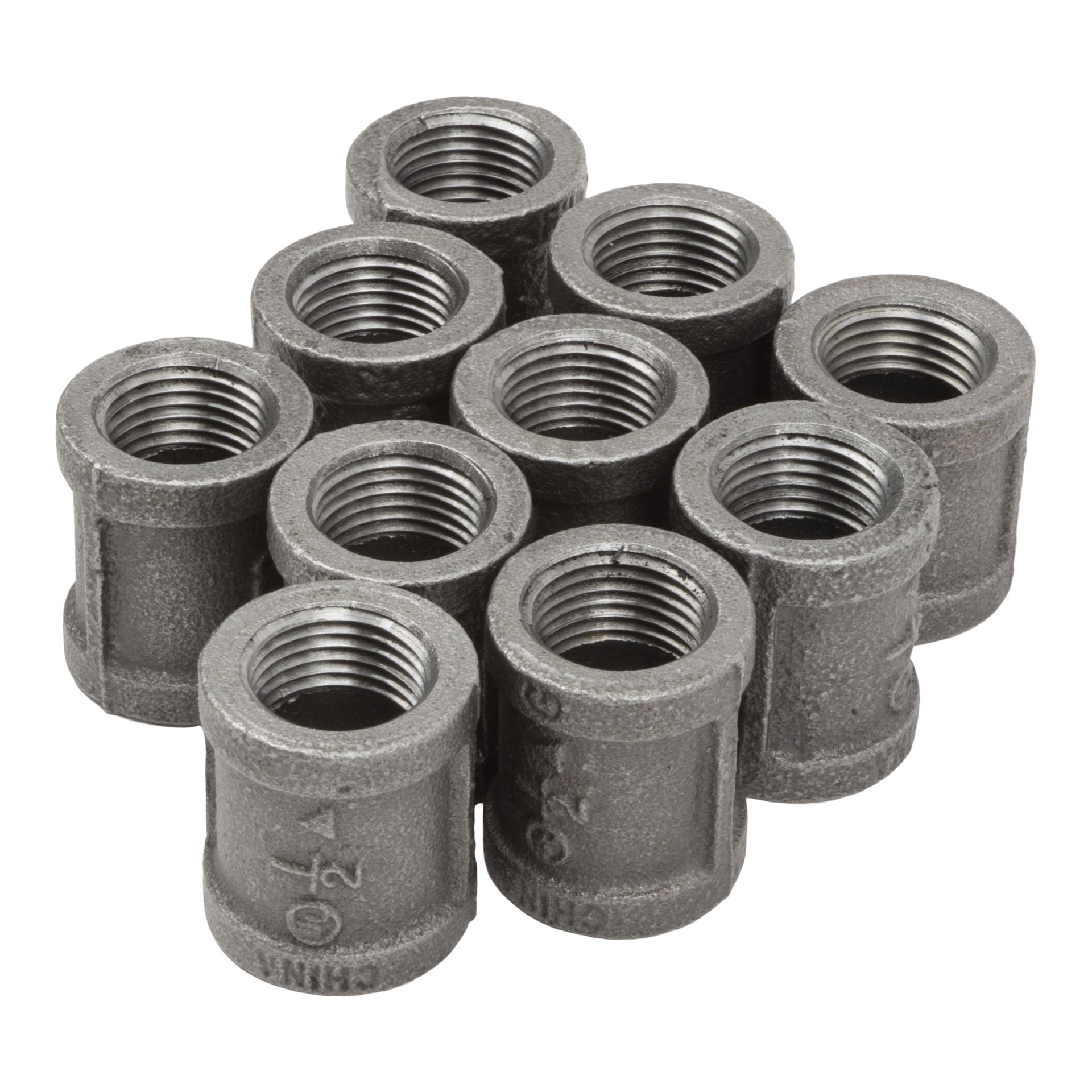 slide 4 of 6, RELIABILT 1/2-in Black Coupling, 1 ct