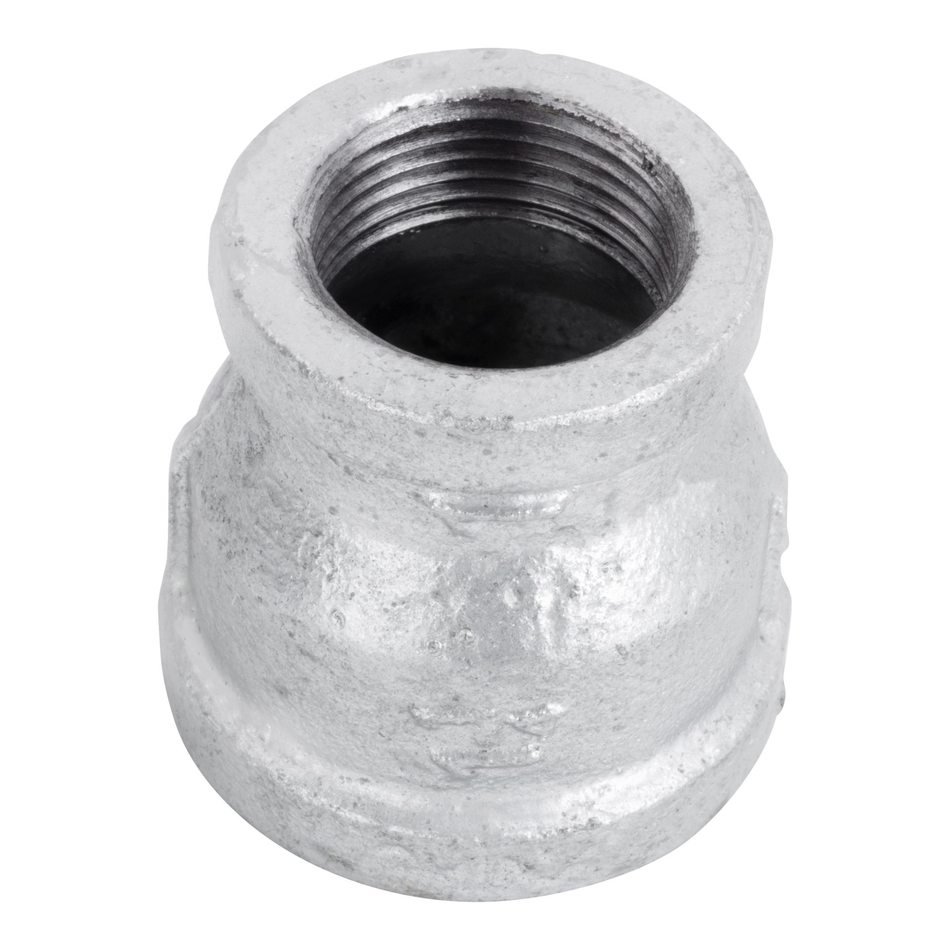 slide 2 of 6, RELIABILT 1-1/4-in x 1-in Galvanized Reducing Coupling, 1 ct