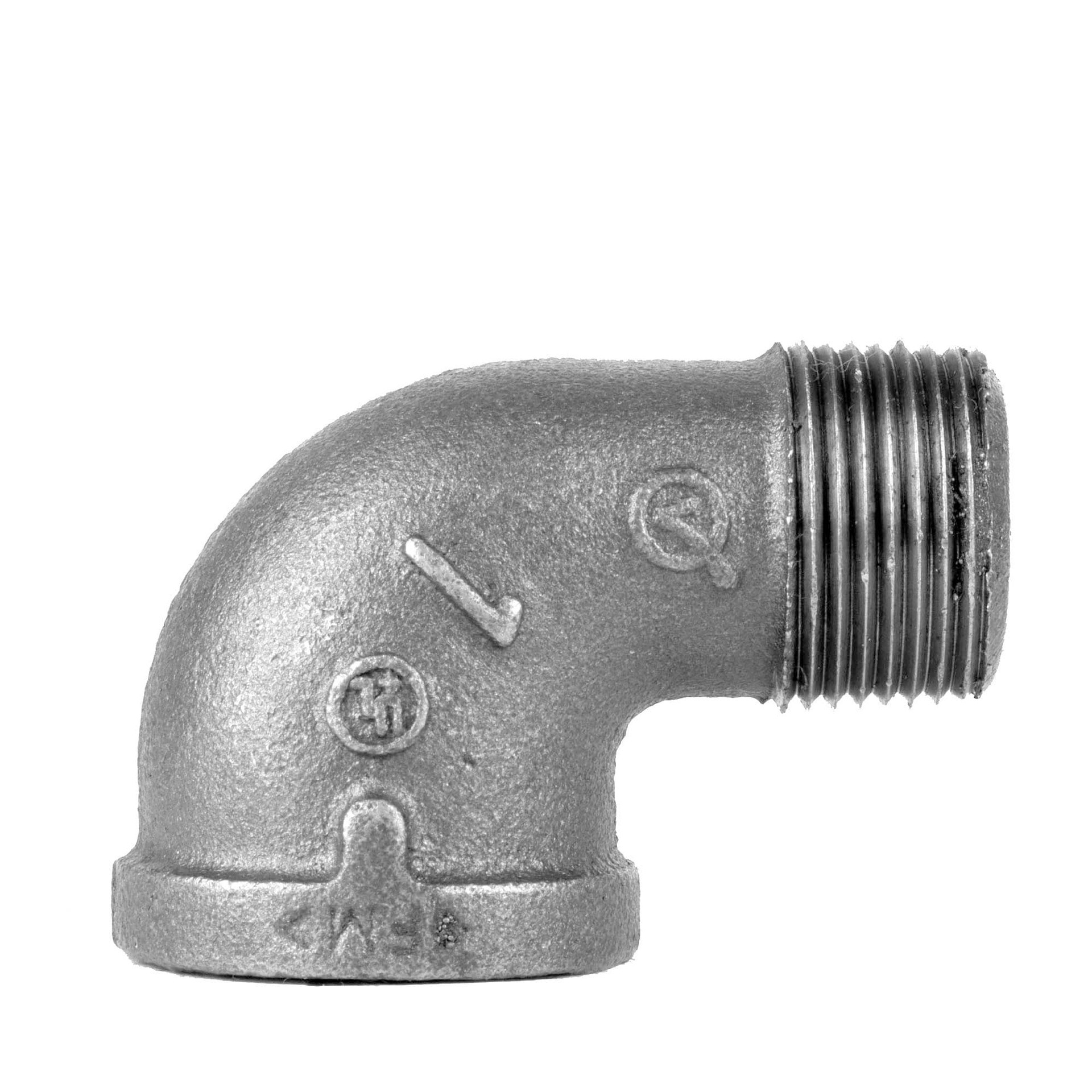 slide 4 of 6, RELIABILT 1-in 90-Degree Black Street Elbow, 1 ct