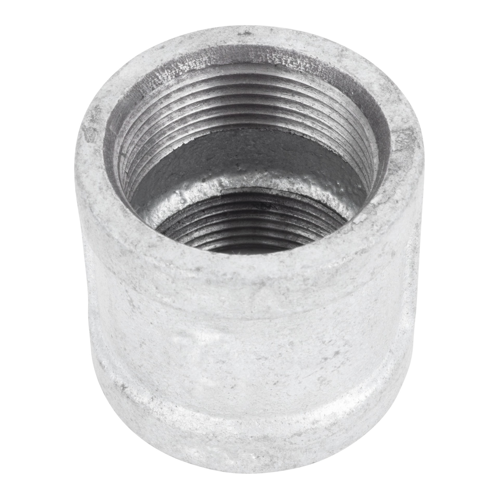 slide 2 of 6, RELIABILT 1-1/4-in Galvanized Coupling, 1 ct