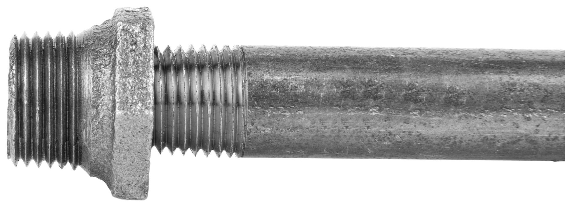 slide 4 of 6, RELIABILT 3/8-in x 1/4-in Black Hex Bushing, 1 ct