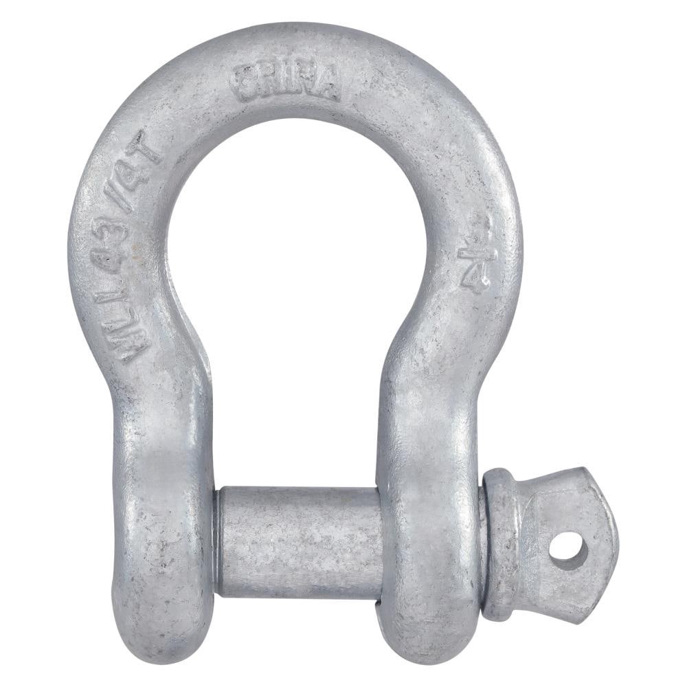 slide 1 of 5, RELIABILT N100-329- 3/4-in Anchor Shackles in Galvanized, 1 ct