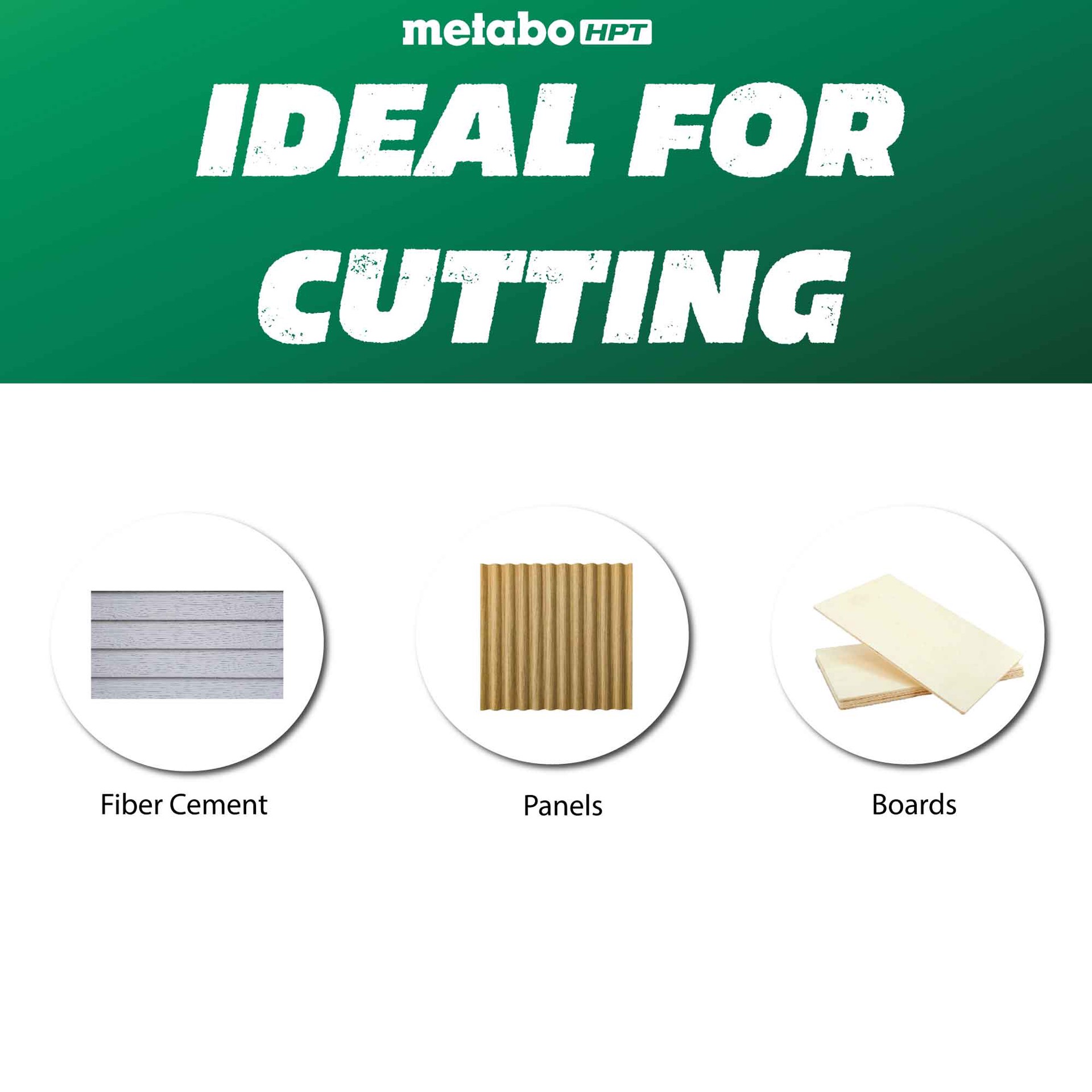 slide 3 of 6, Metabo HPT 7-1/4-in 4 -Tooth Fine Finish Tungsten carbide-tipped steel Circular saw blade Individual, 1 ct