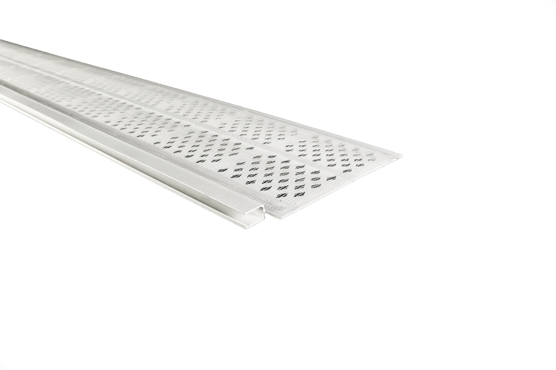 slide 2 of 6, Spectra Armour Mesh 6" x 3' Vinyl White Gutter Guard Vinyl K style 6-in x 3-ft Gutter guard, 1 ct