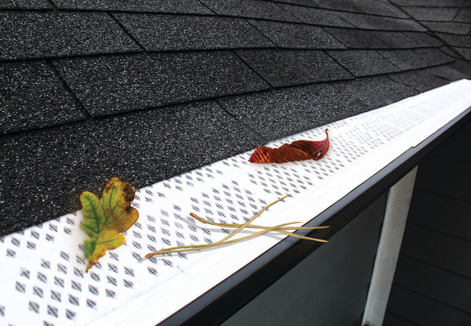 slide 1 of 6, Spectra Armour Mesh 6" x 3' Vinyl White Gutter Guard Vinyl K style 6-in x 3-ft Gutter guard, 1 ct