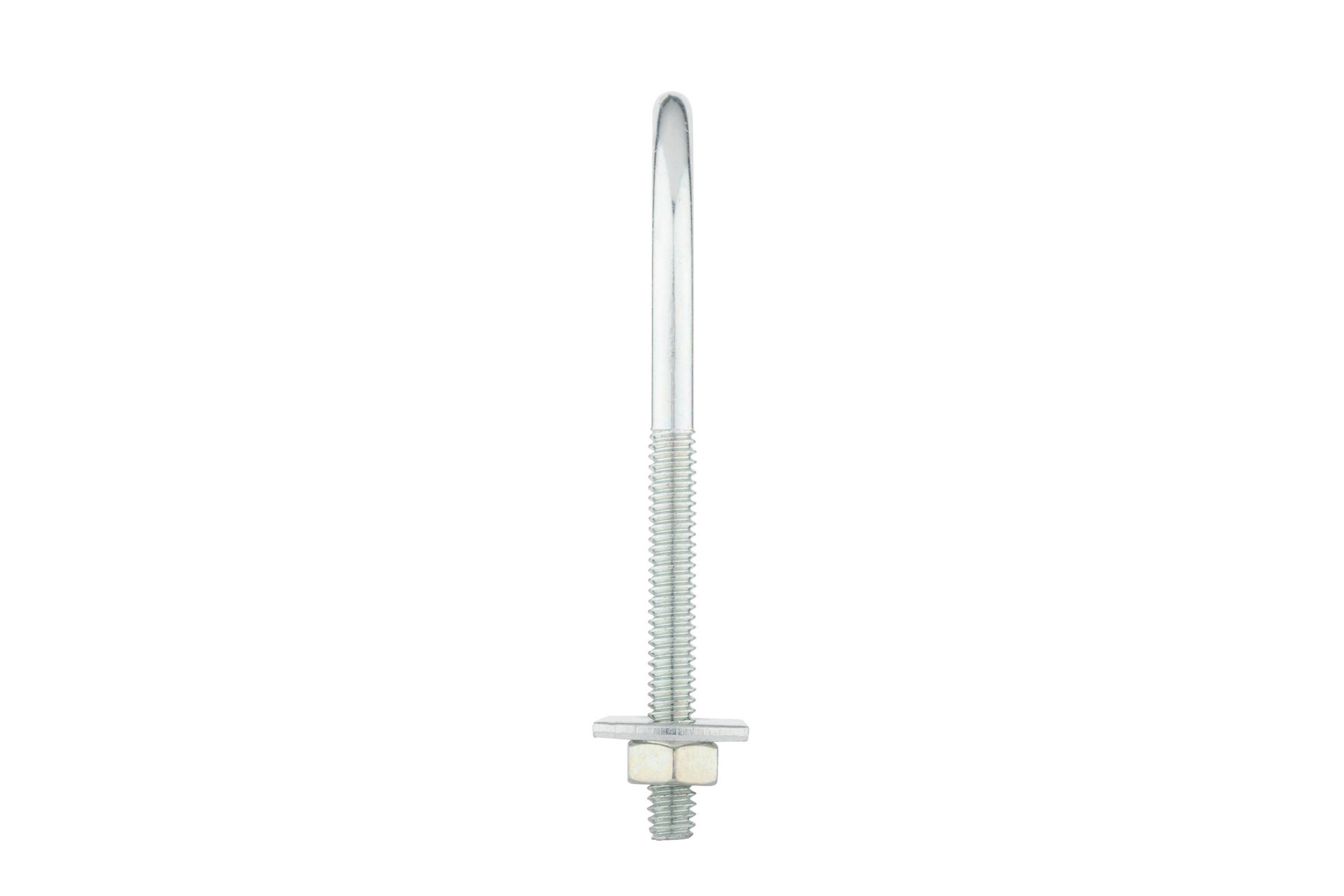 slide 3 of 5, National Hardware 1/4-in 2-1/16-in Zinc-plated Interior/Exterior Coarse Thread U-bolt Bolt, 1 ct