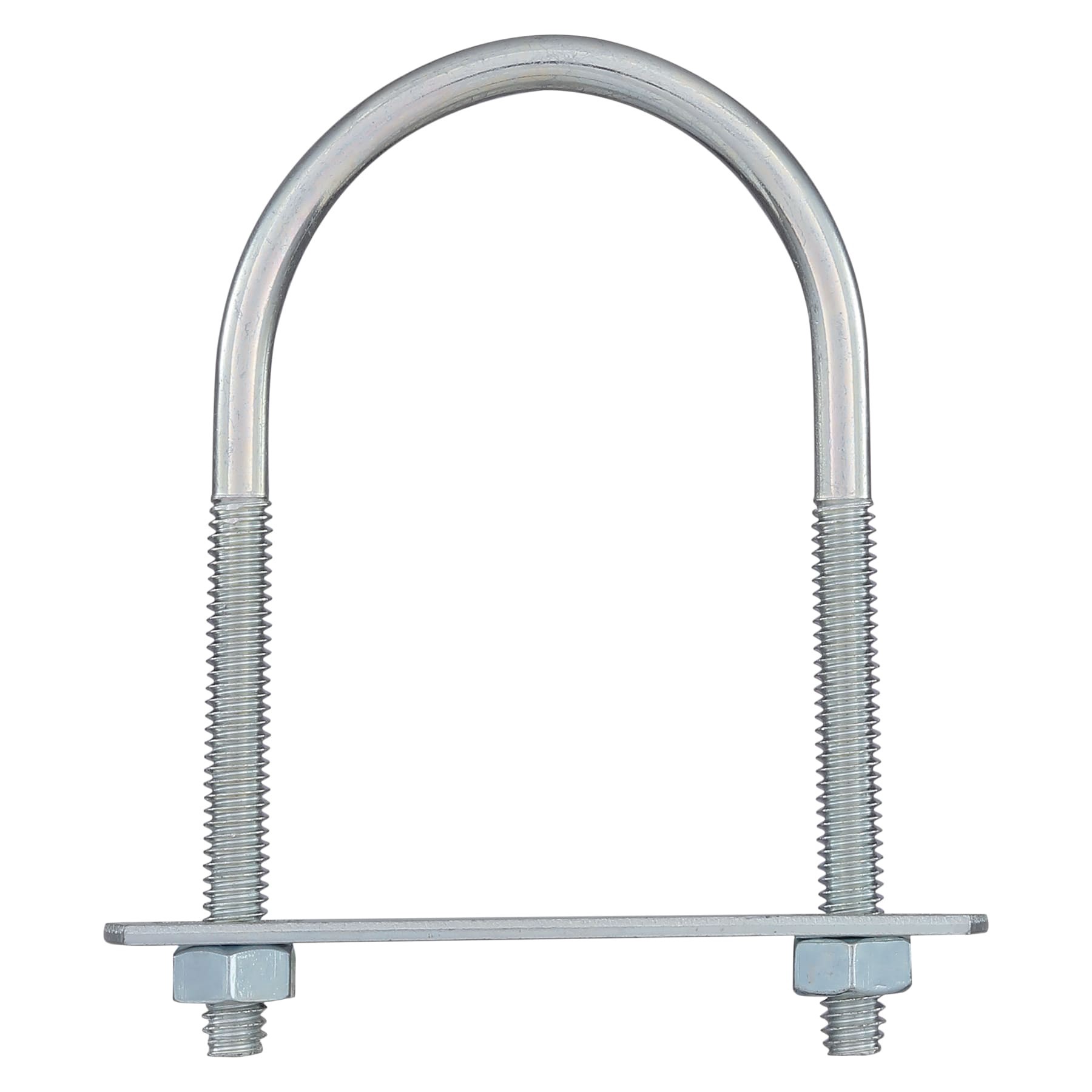 slide 1 of 5, National Hardware 1/4-in 2-1/16-in Zinc-plated Interior/Exterior Coarse Thread U-bolt Bolt, 1 ct