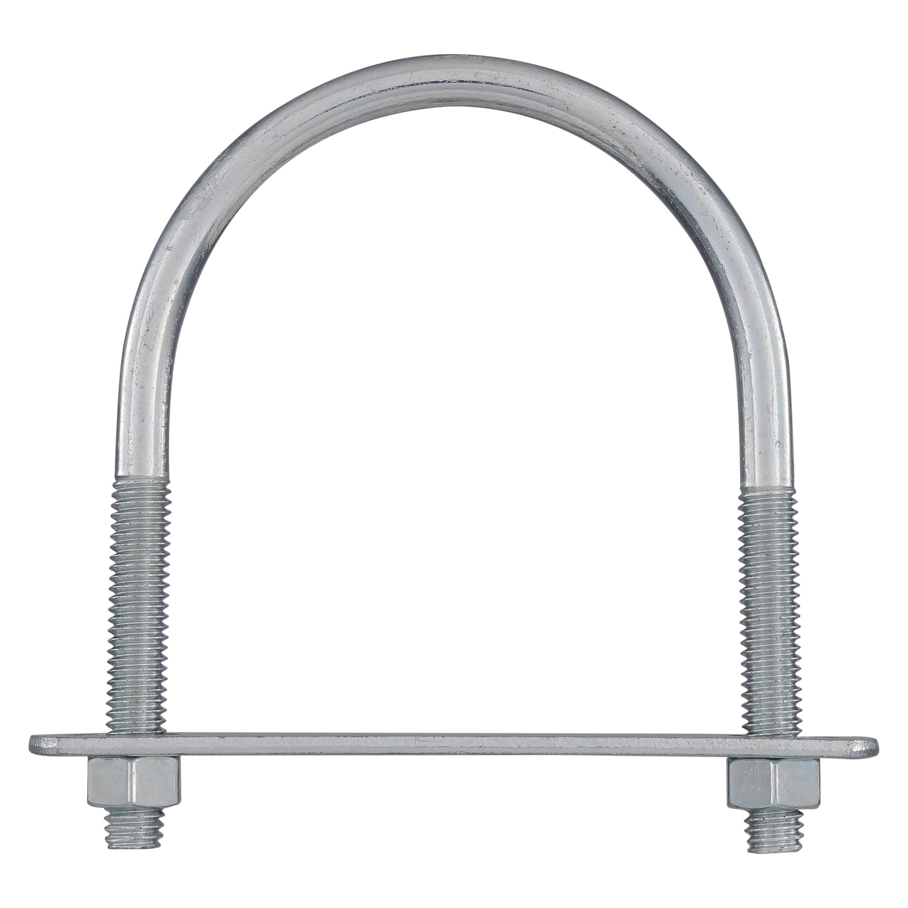 slide 1 of 5, National Hardware 3/8-in 3-7/16-in Zinc-plated Interior/Exterior Coarse Thread U-bolt Bolt, 1 ct